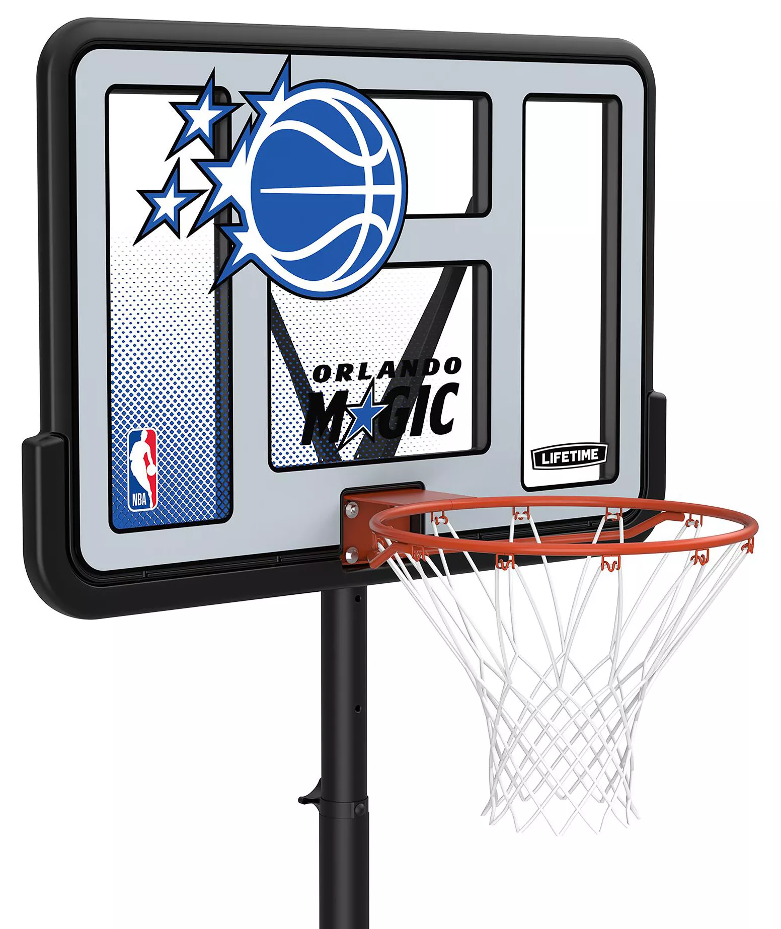 Lifetime 44" NBA Shatterproof Fusion Portable Basketball Hoop
