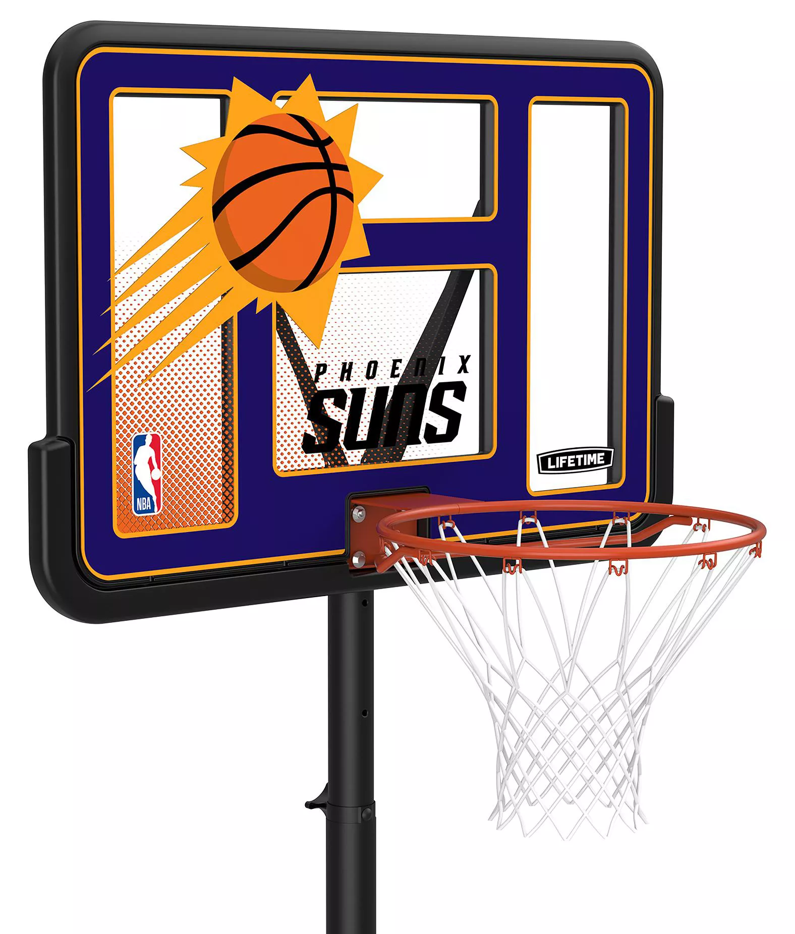 Lifetime 44" NBA Shatterproof Fusion Portable Basketball Hoop