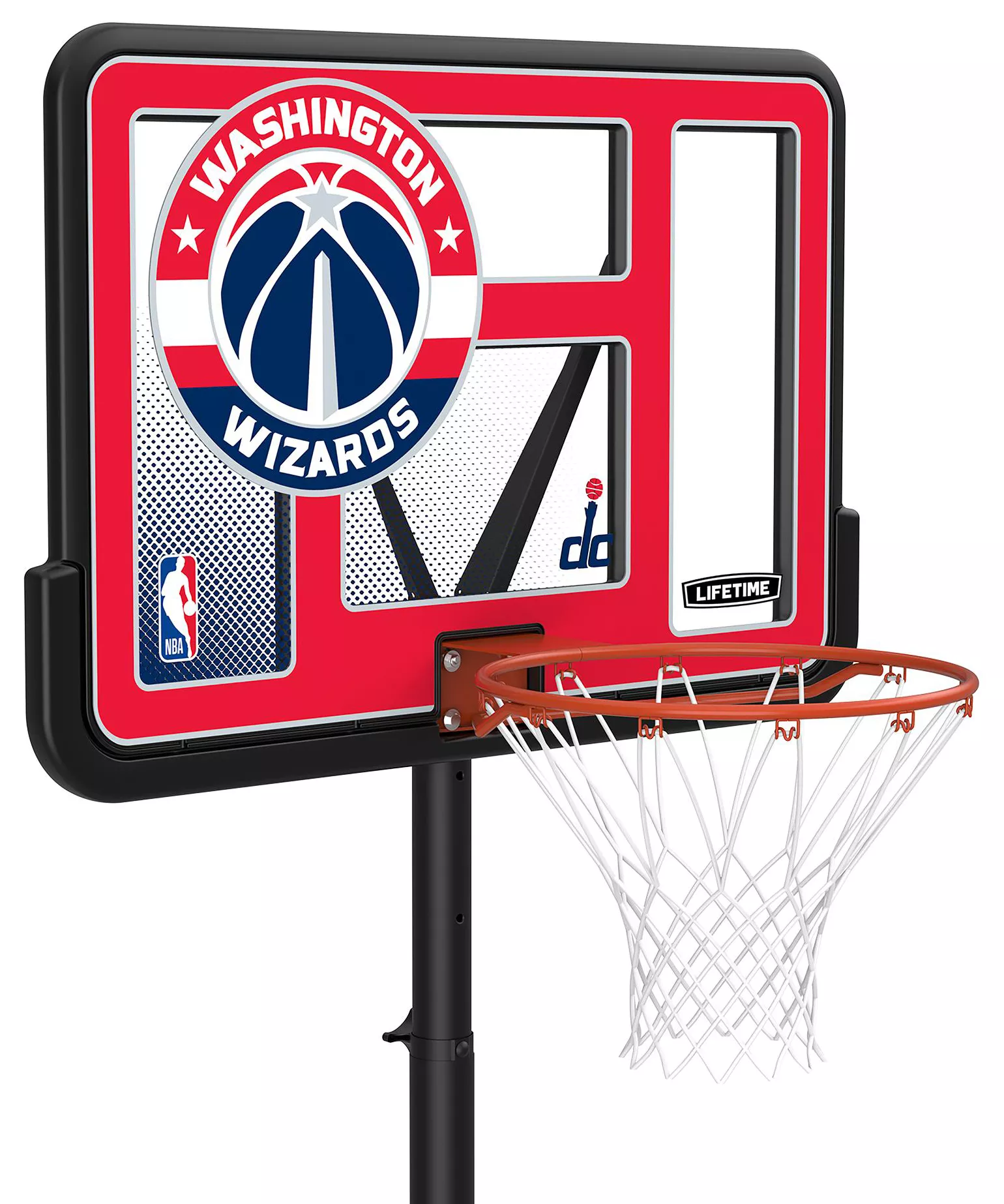 Lifetime 44" NBA Shatterproof Fusion Portable Basketball Hoop