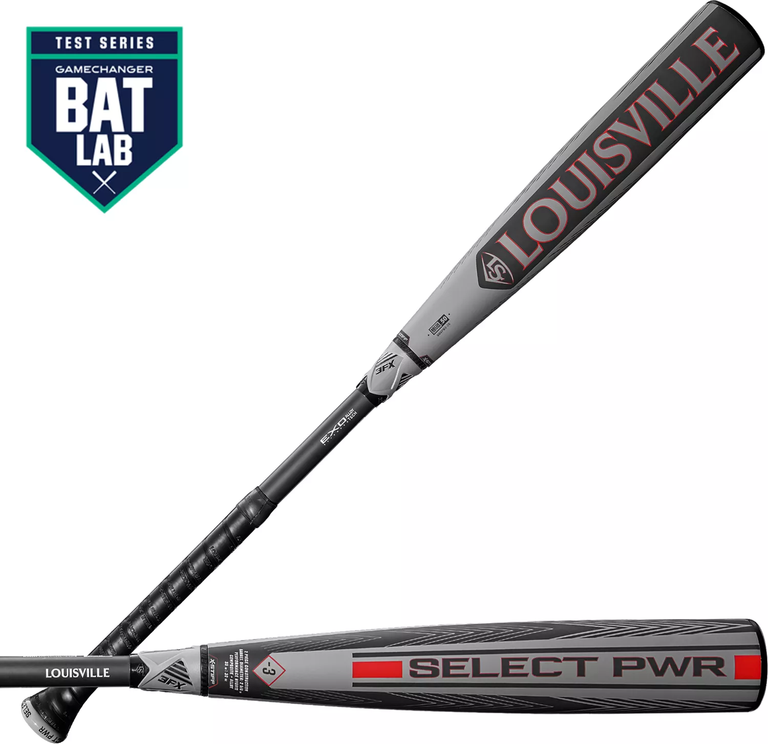 Louisville Slugger Select PWR Hybrid BBCOR Bat 2026 (-3)