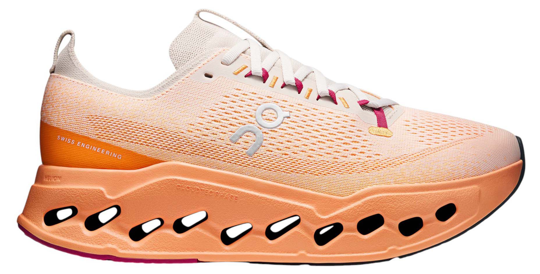 On Cloudsurfer Mens 9.5 tangerine Orange CloudTec Phase Running athletic Shoes Men main image 2