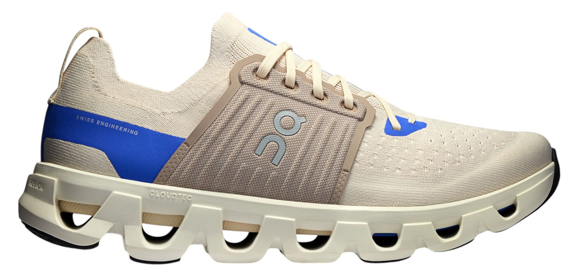 On running cloud cloudswift blue orange ombré mens comfort sneakers shoes On Running Cloudstratus Lake Blue Flare Orange Men main image 4