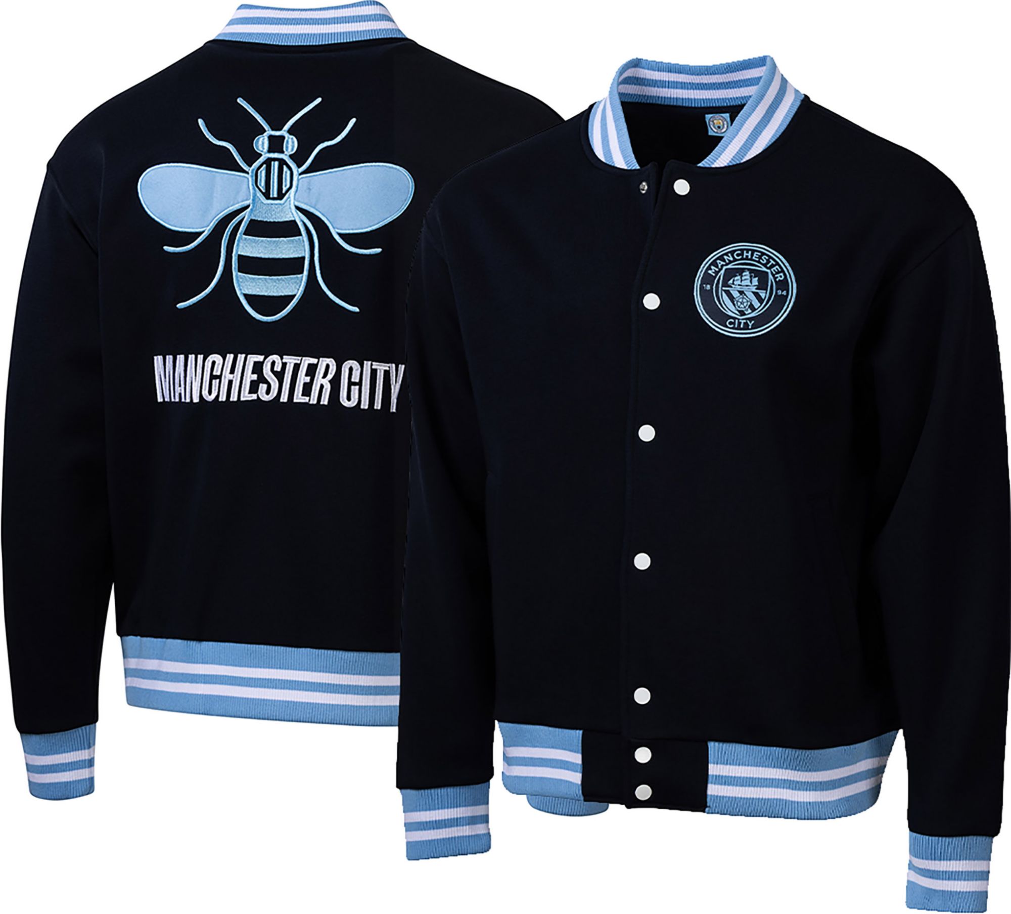 Sport Design Sweden Men's Manchester City Navy Free Kick Varsity