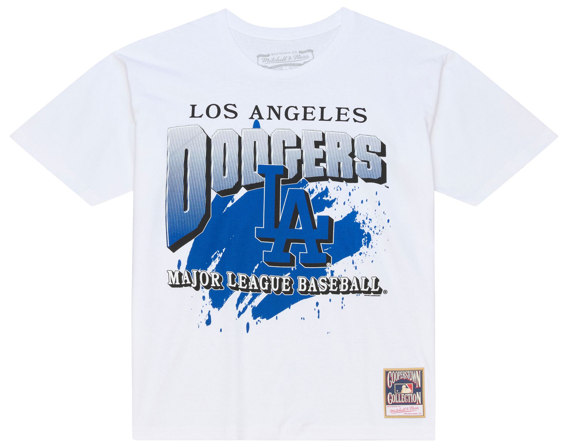 Mitchell & Ness Adult Los Angeles Dodgers White Premium Seat T