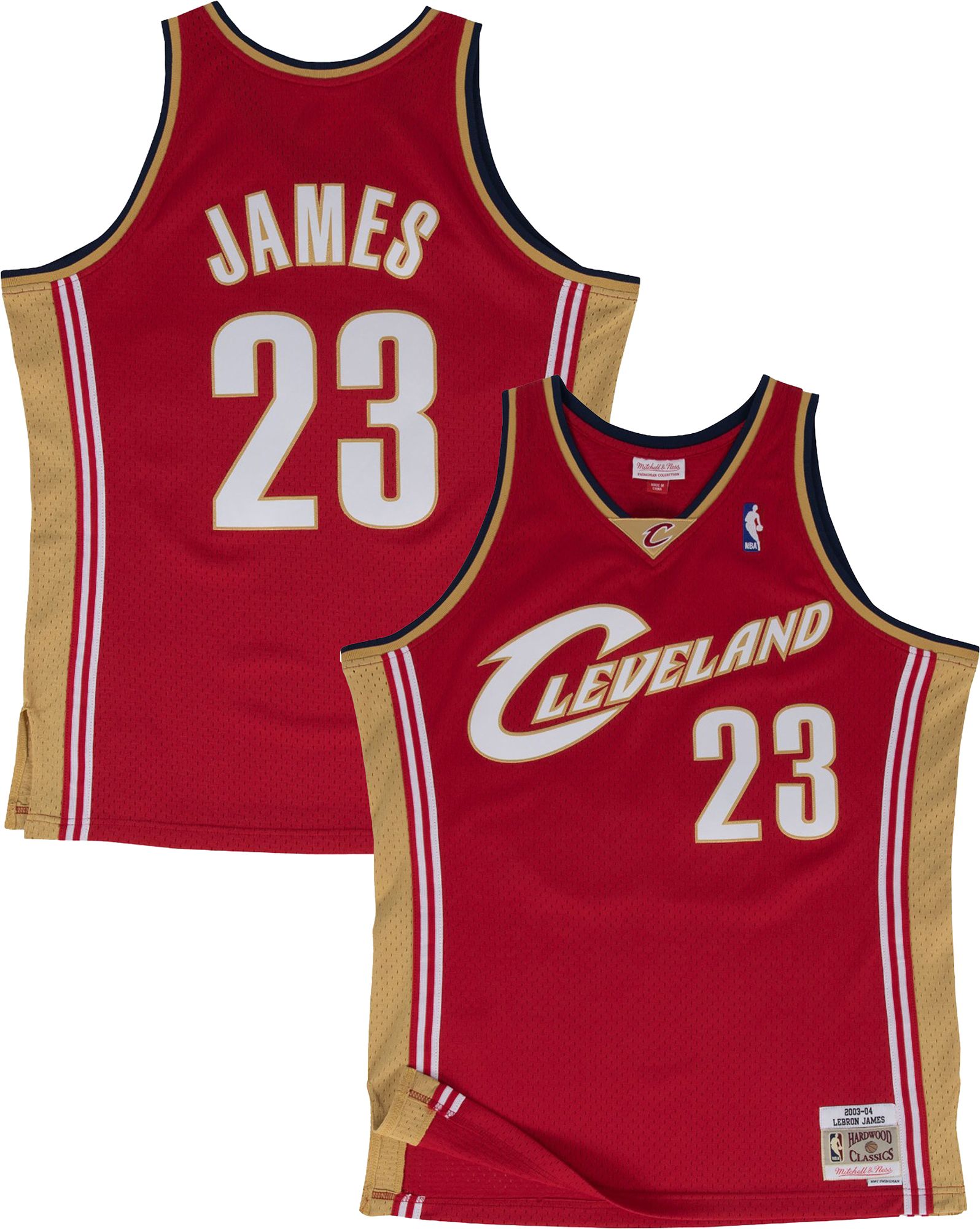 Mitchell & Ness Adult Cleveland Cavaliers LeBron James #23