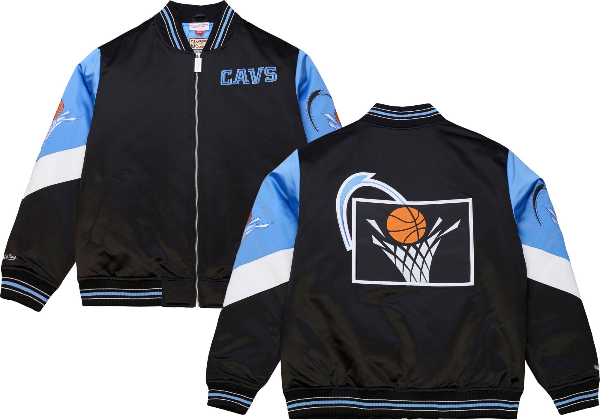 Mitchell & Ness Men's Cleveland Cavaliers Black Throw It Back Full
