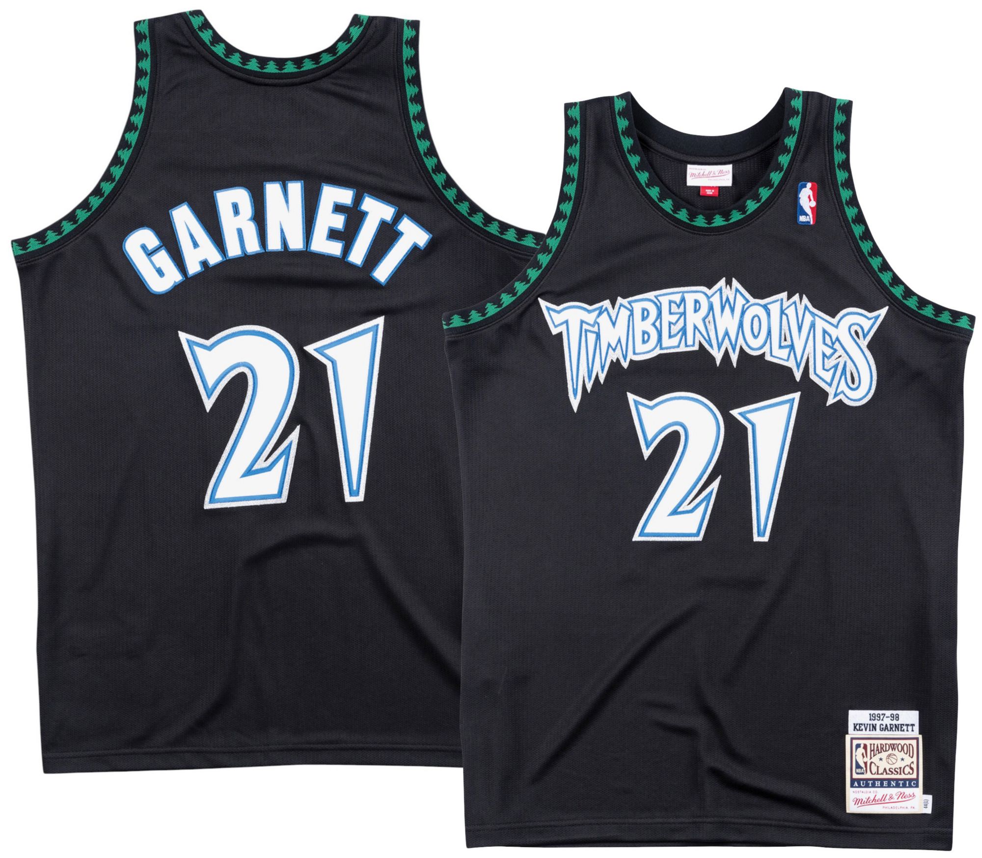 Mitchell & Ness Adult Minnesota Timberwolves Kevin Garnett #21