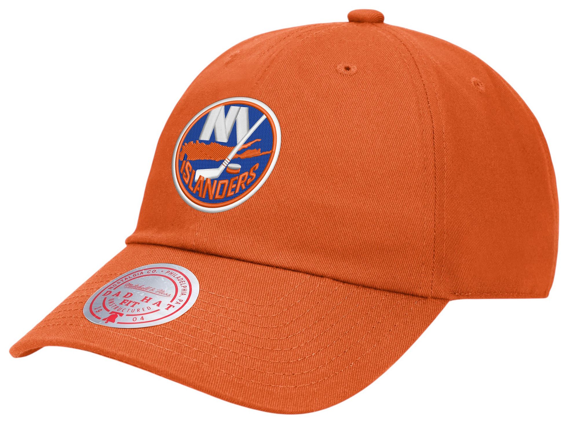 Mitchell & Ness Men's New York Islanders Orange Secondary 1904 Hat