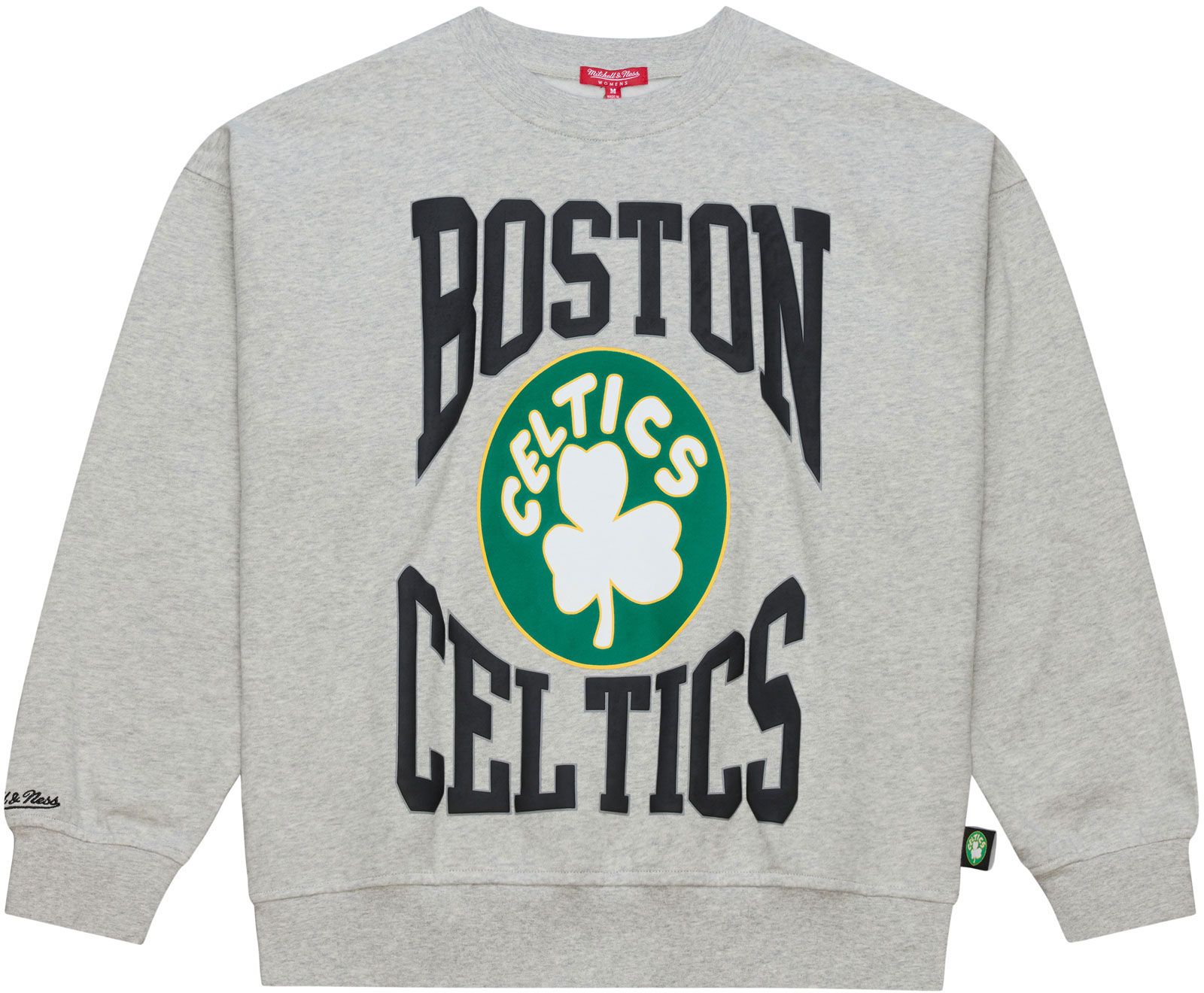 Mitchell & Ness Women's Boston Celtics Grey Retro Crewneck