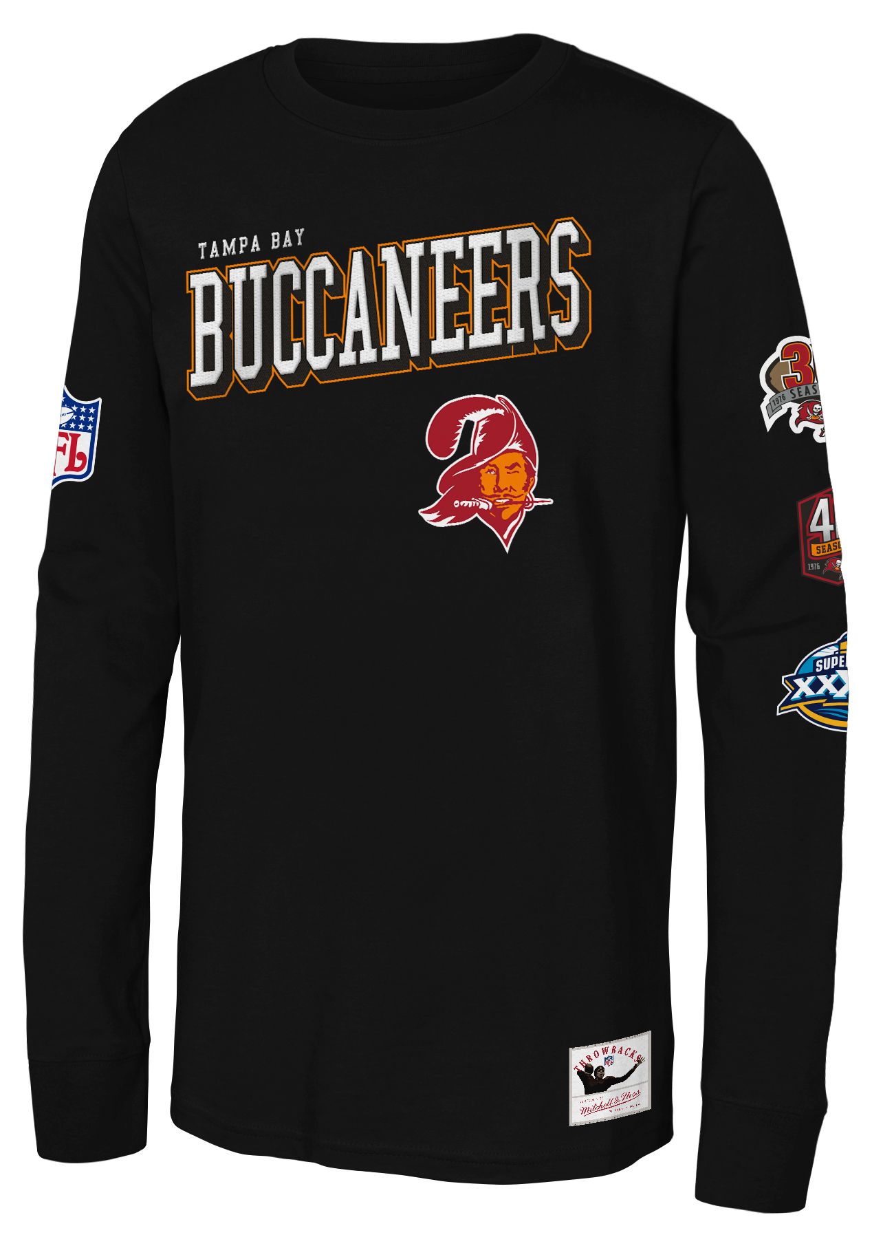 Mitchell & Ness Youth Tampa Bay Buccaneers Black Training Camp