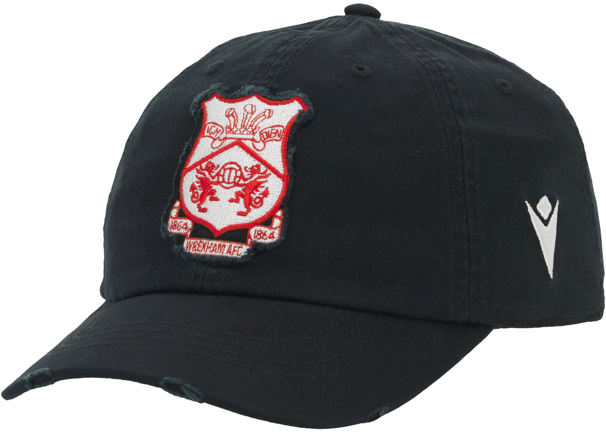 Macron Adult Wrexham 2025 Black Logo Dad Hat | Dick's Sporting Goods