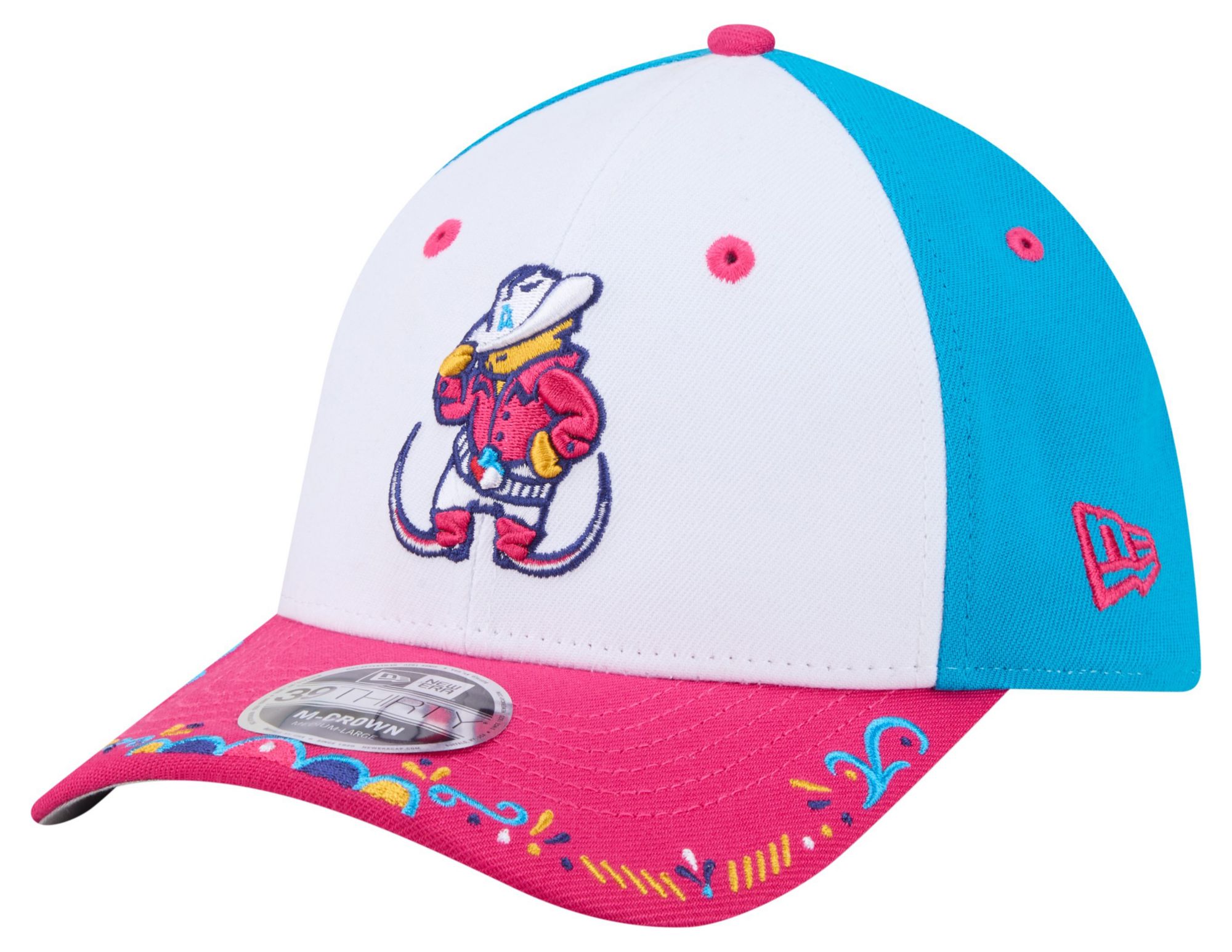 New Era Adult Amarillo Sod Poodles Light Blue Copa 39Thirty