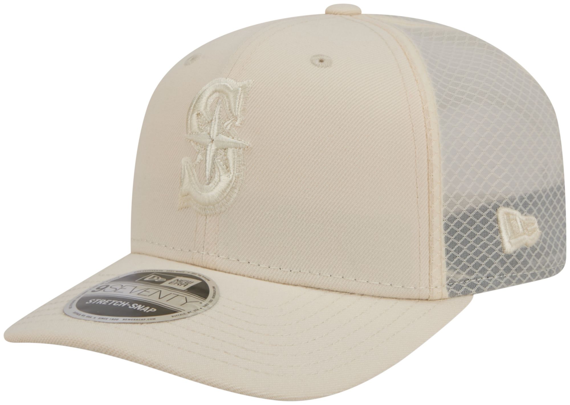 New Era Adult Seattle Mariners Cream Color Pack 9Seventy