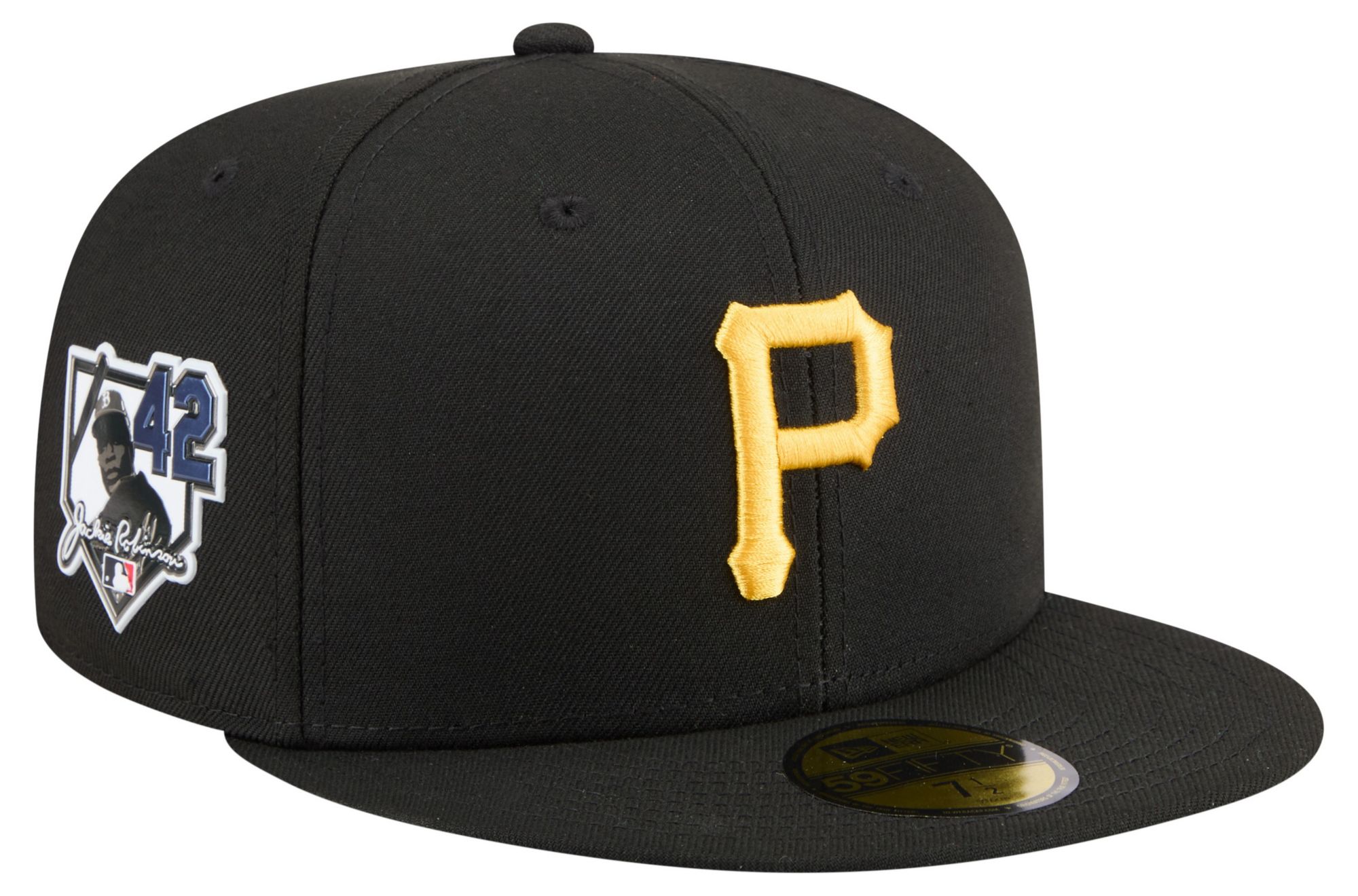 New Era Adult Pittsburgh Pirates Jackie Robinson Day Black 59Fifty