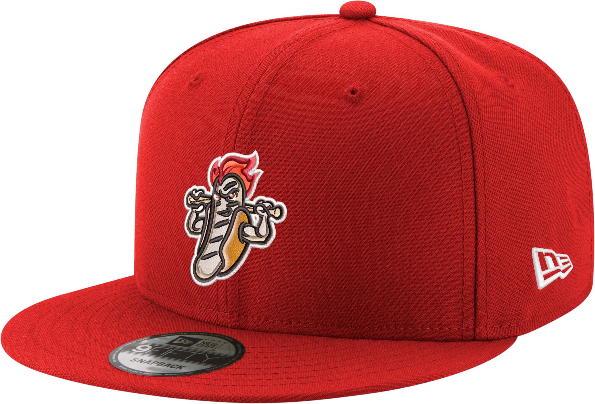 New Era Adult Rochester Red Wings Red White Hots 9Fifty Hat