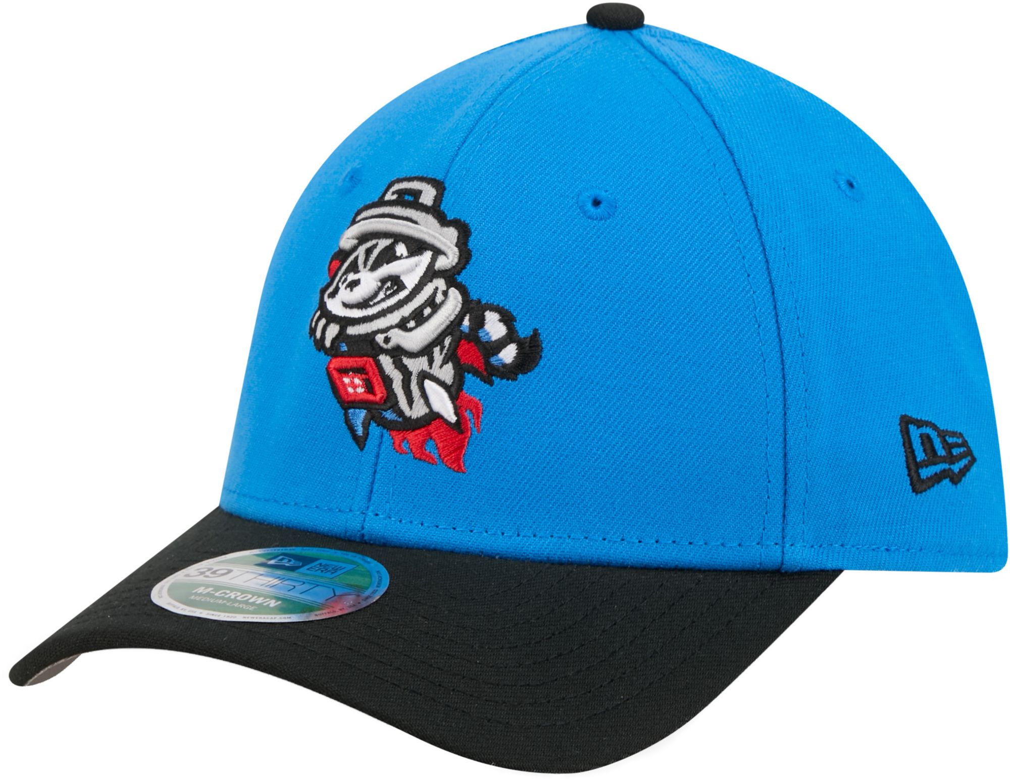 New Era Adult Rocket City Trash Pandas Light Blue Replica 39Thirty