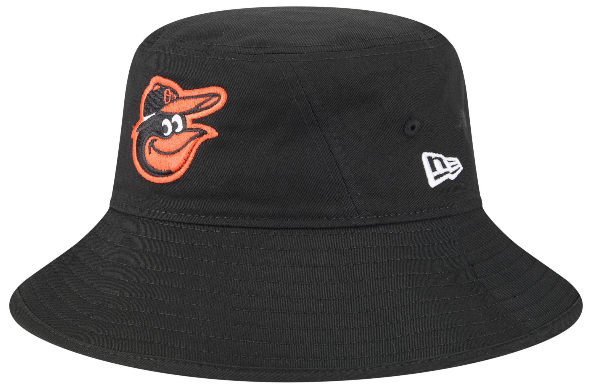 New Era Adult Baltimore Orioles Black Bucket Hat | Dick's Sporting