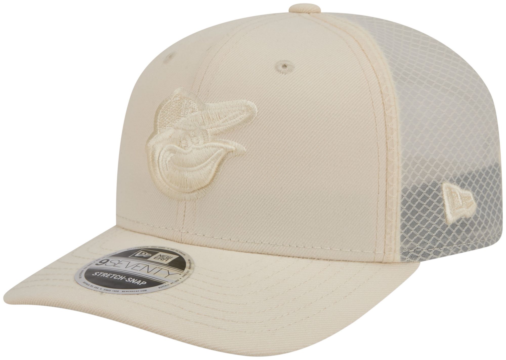 New Era Adult Baltimore Orioles Cream Color Pack 9Seventy