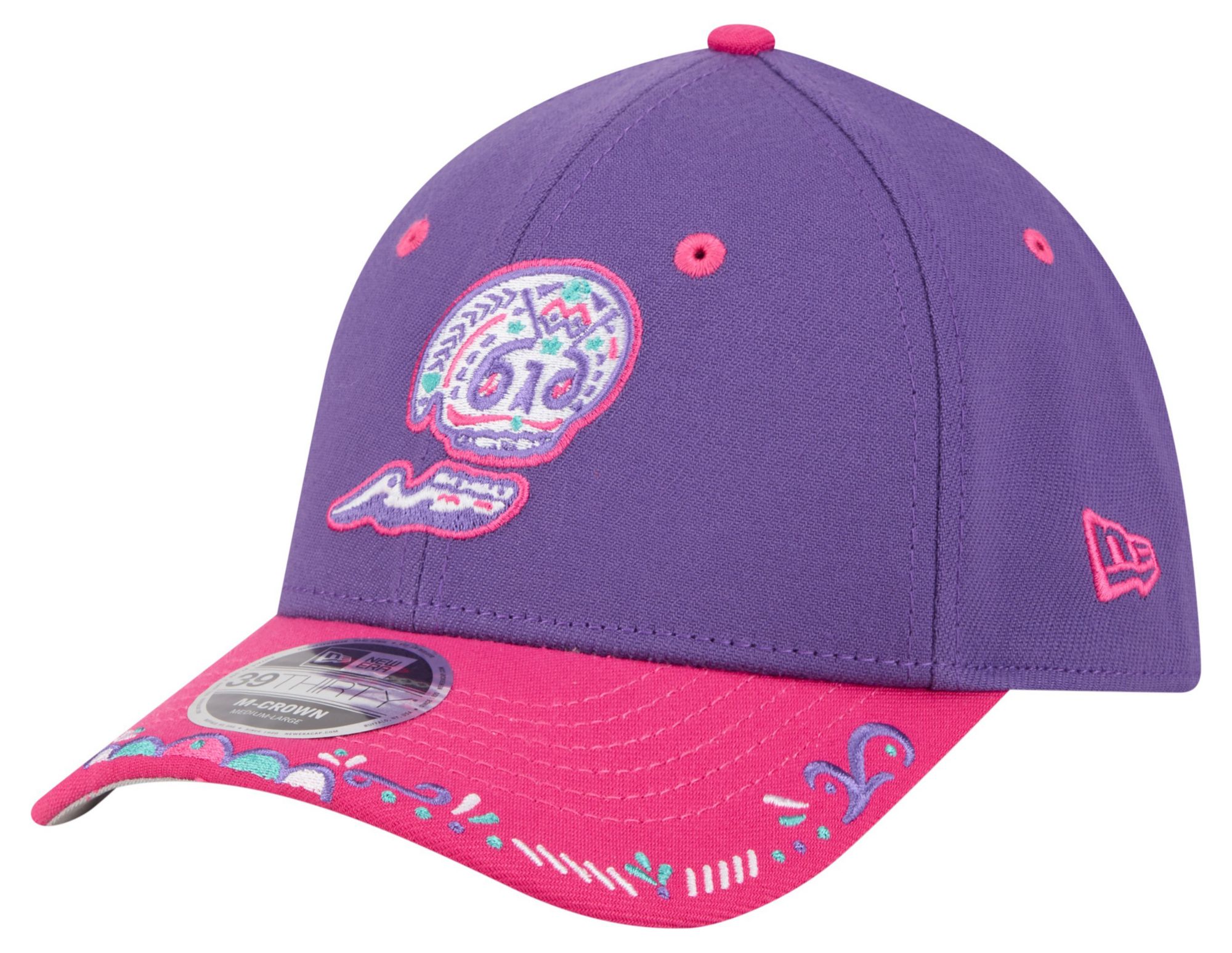 New Era Adult West Michigan Whitecaps Purple Copa 39Thirty