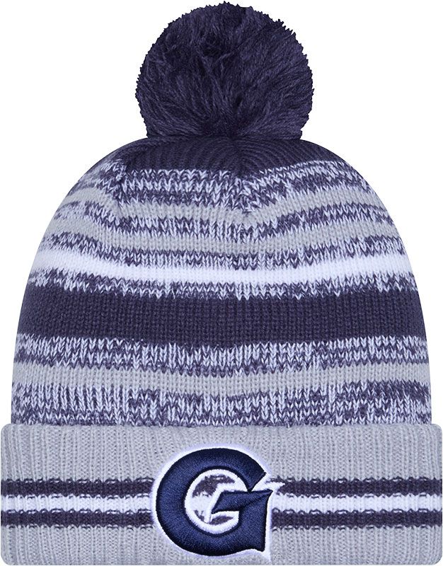 New Era Adult Georgetown Hoyas Navy Cheer Knit Hat | Dick's
