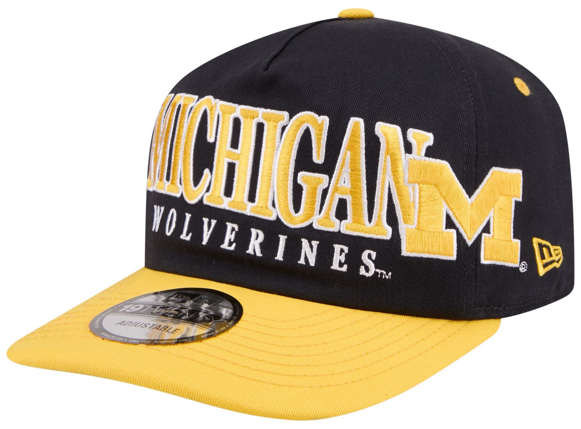 New Era Adult Michigan Wolverines Navy March Madness 19Twenty