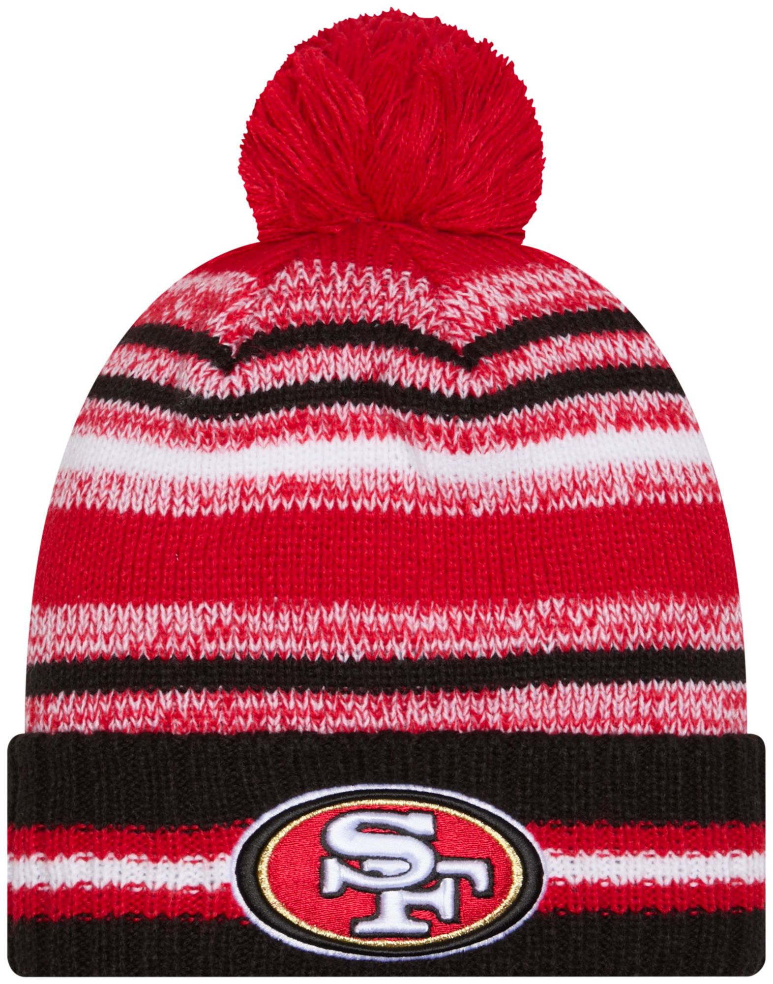 New Era Adult San Francisco 49ers Red Cheer Knit Hat | Dick's