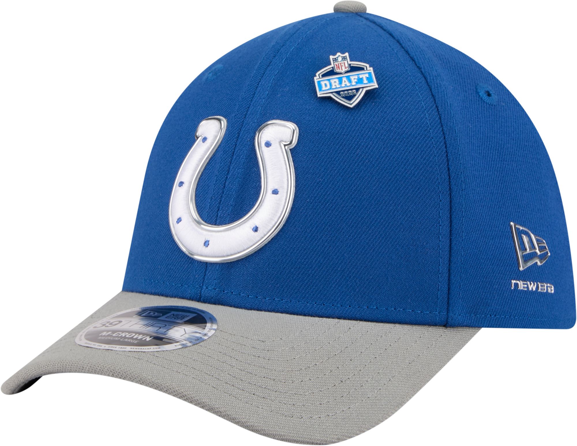BlueBlue NEXT STAGE キャップ New Era Adult Indianapolis Colts NFL Draft 2026 39Thirty Stretch