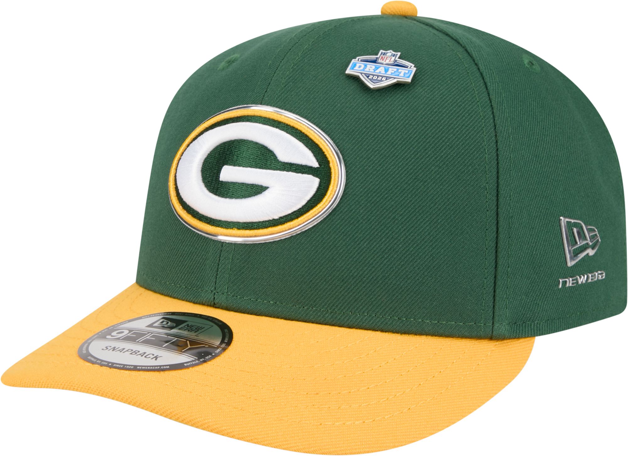 New Era Adult Green Bay Packers NFL Draft 2026 9Fifty Adjustable