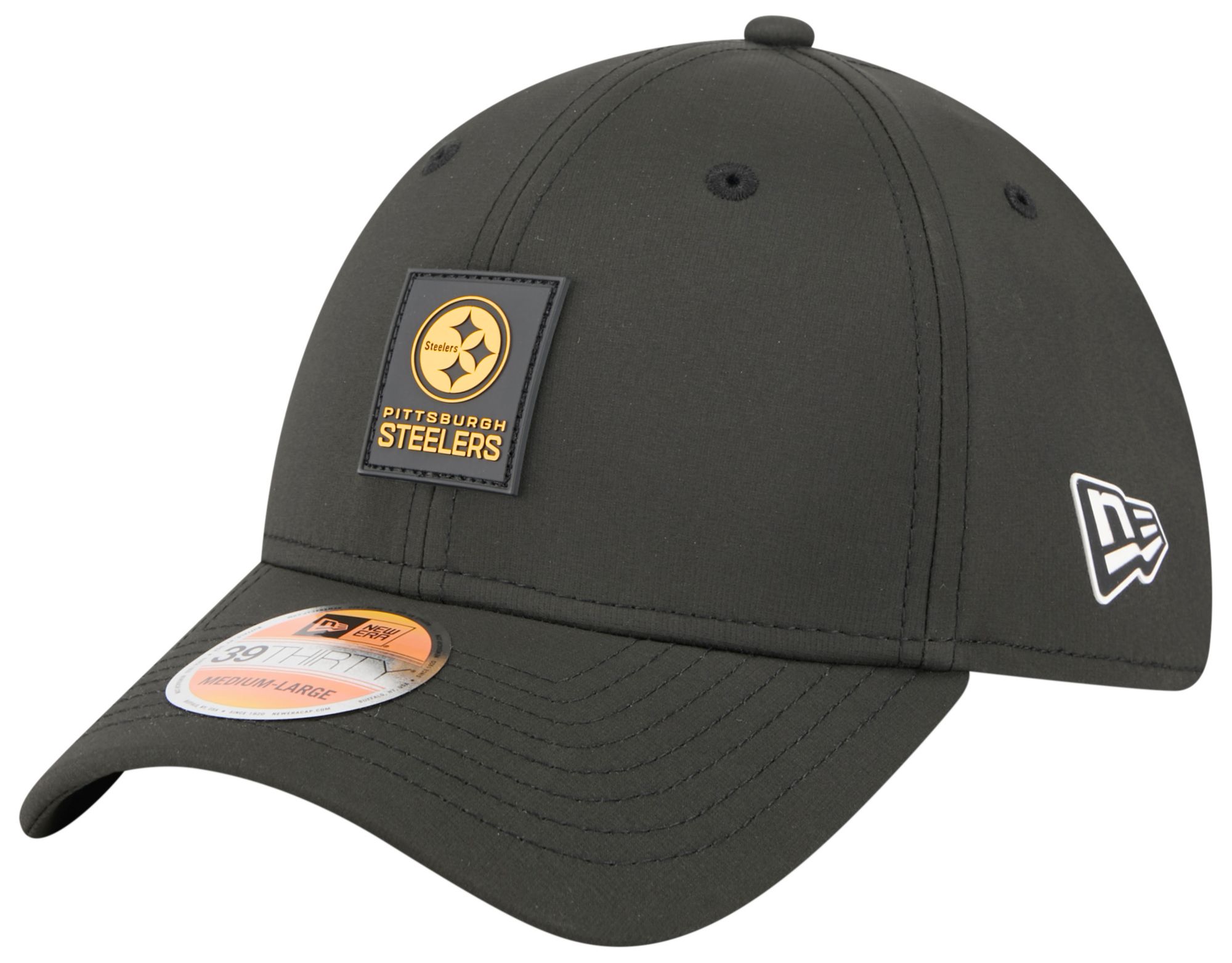 New Era Adult Pittsburgh Steelers Sideline 2025 Black 39Thirty