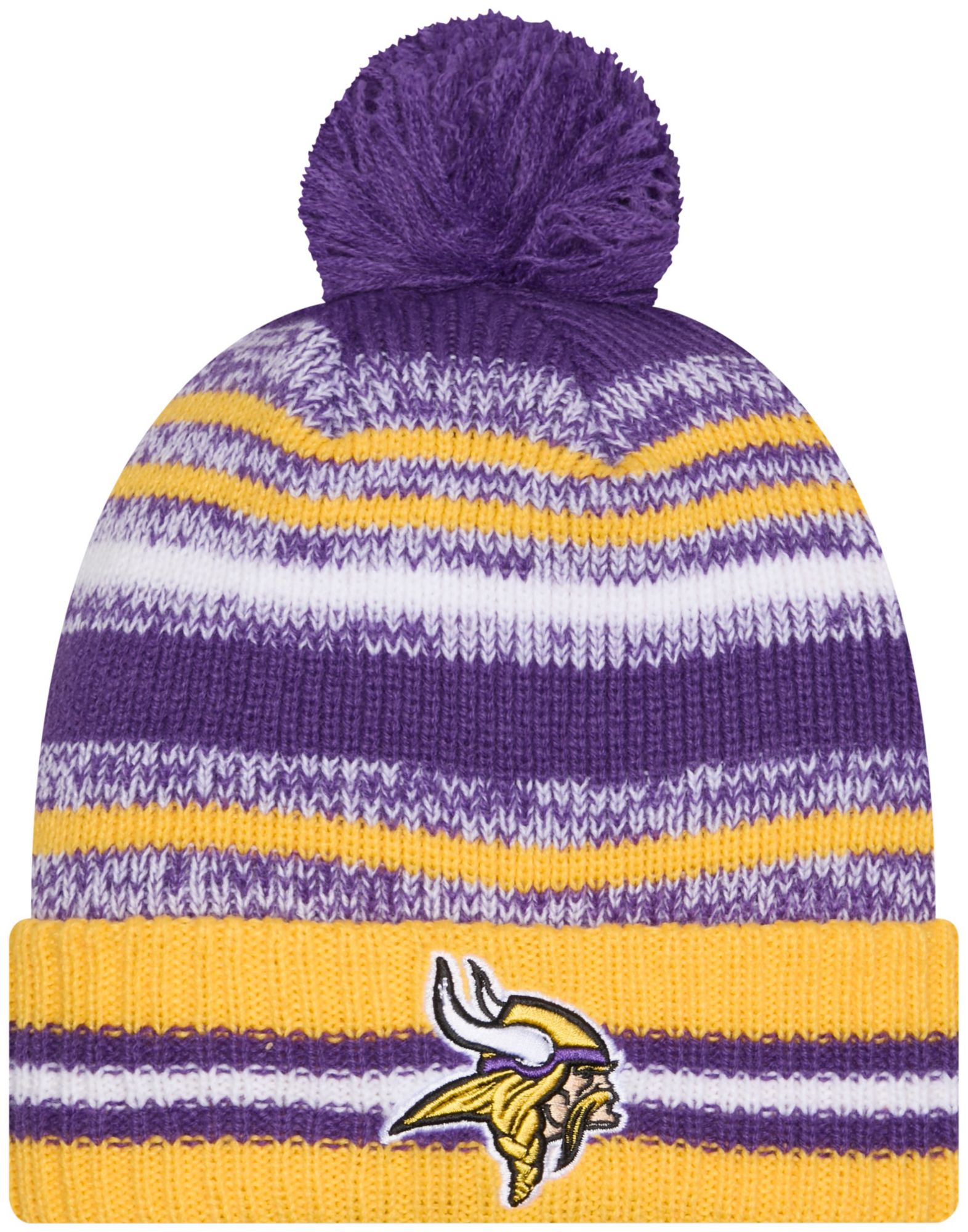New Era Adult Minnesota Vikings Purple Cheer Knit Hat | Dick's
