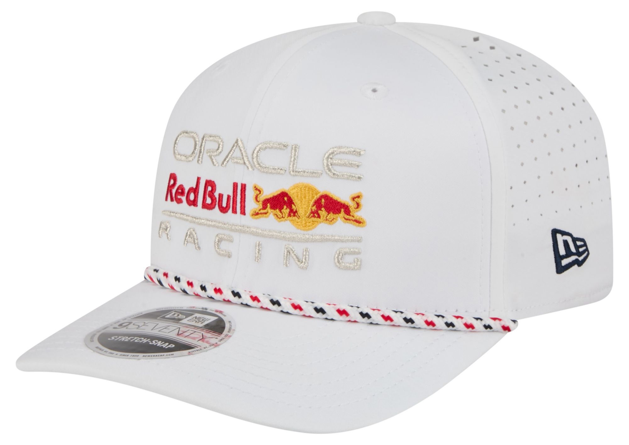 New Era Men's F1 Red Bull Racing White Rope 9Seventy Adjustable