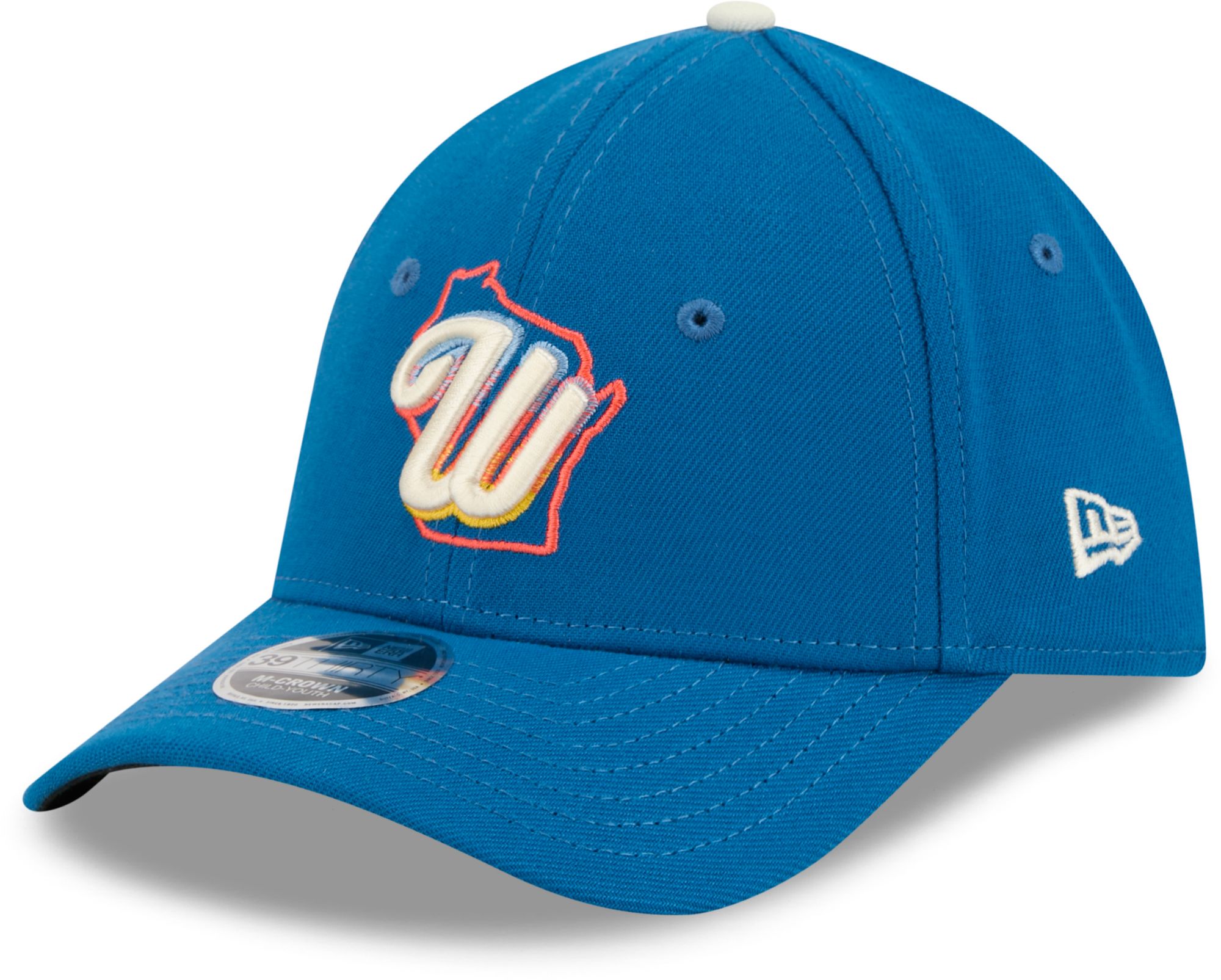 New Era Youth Milwaukee Brewers Blue 2026 City Connect 39Thirty M