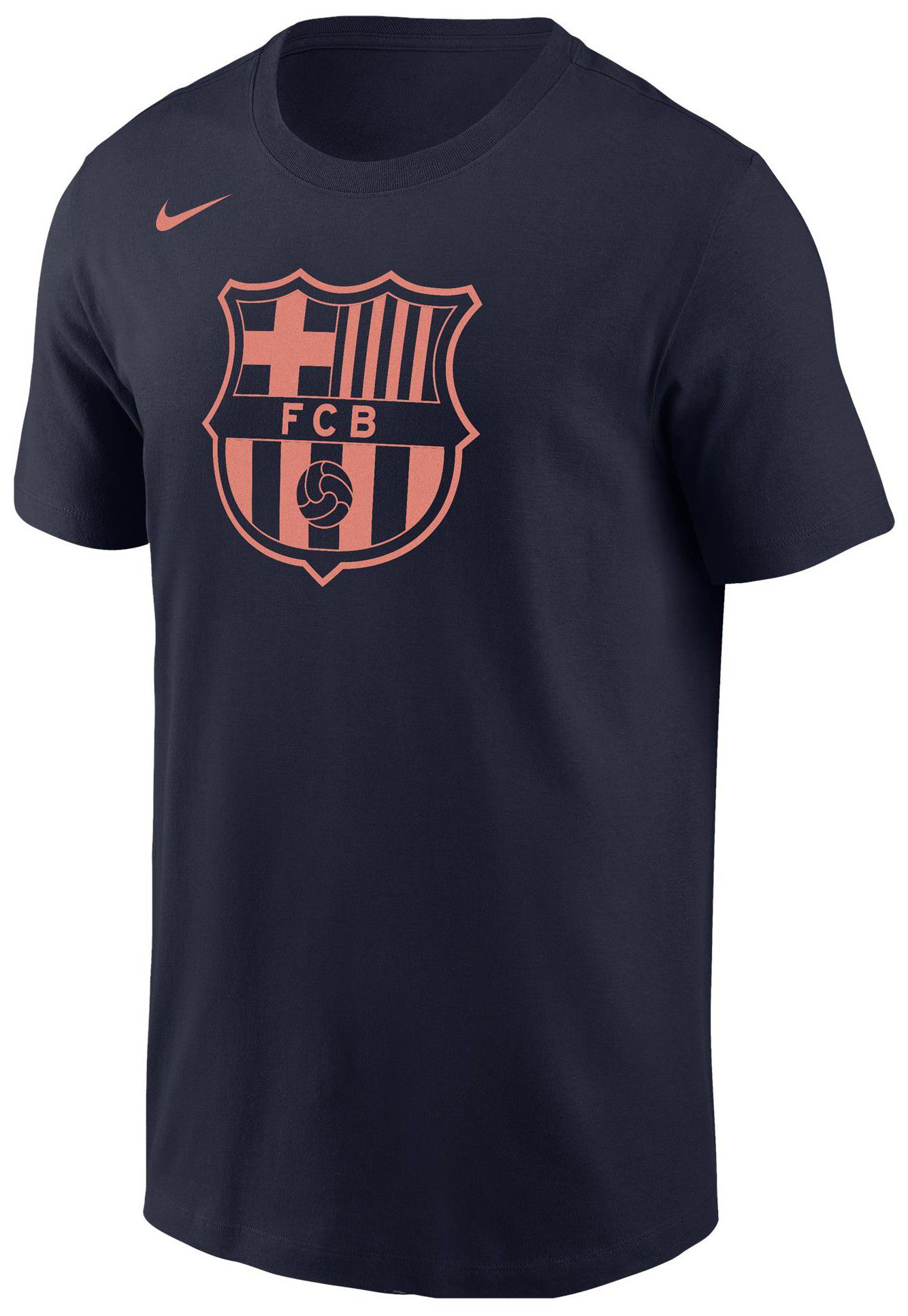 ★未使用 FC Barcelona Nike シャツ★ Nike Adult FC Barcelona Navy Logo T-Shirt | Dick's Sporting Goods
