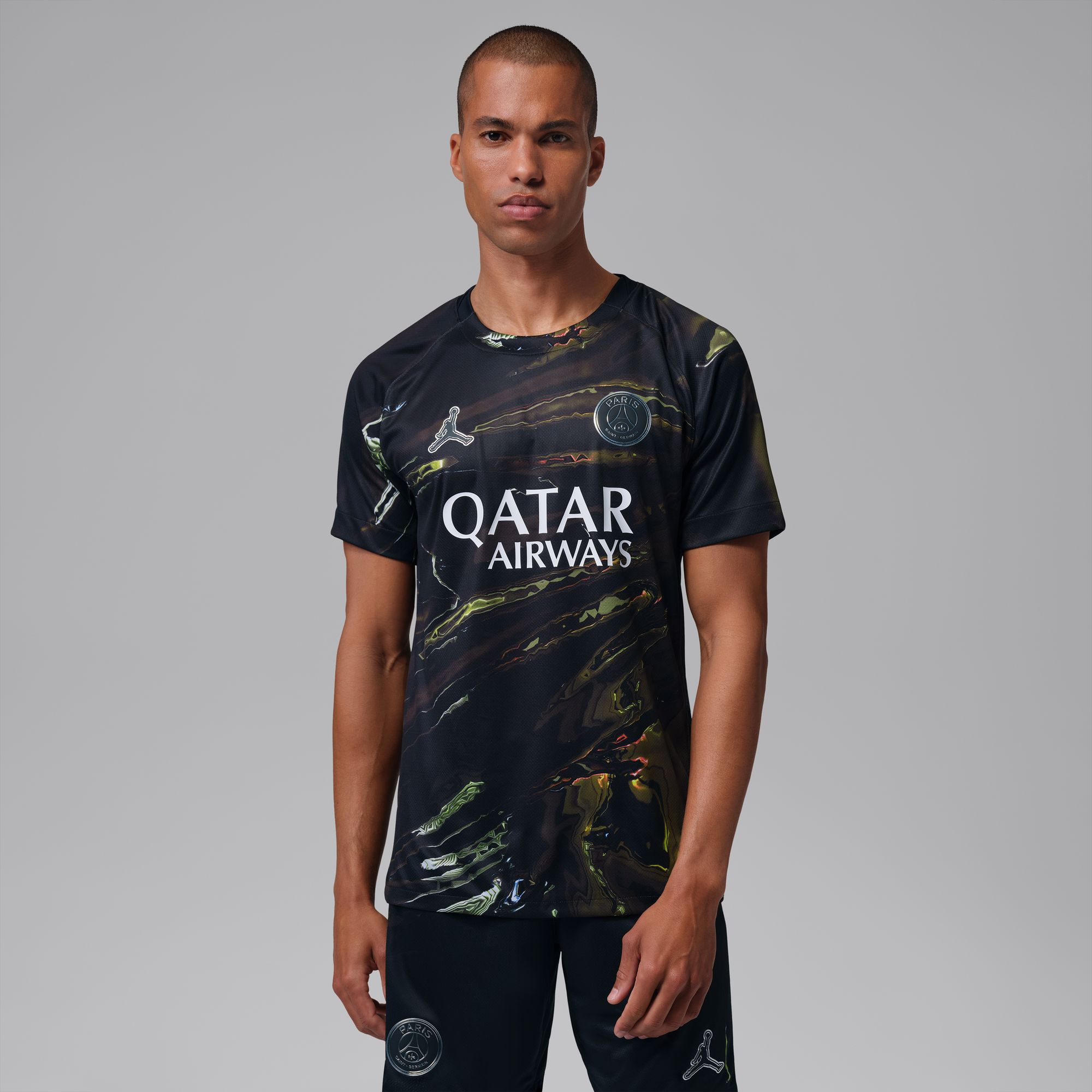 Jordan Paris Saint-Germain ブラックシャツ　xLサイズ Jordan Adult Paris Saint-Germain 2026 Fifth Replica Jersey