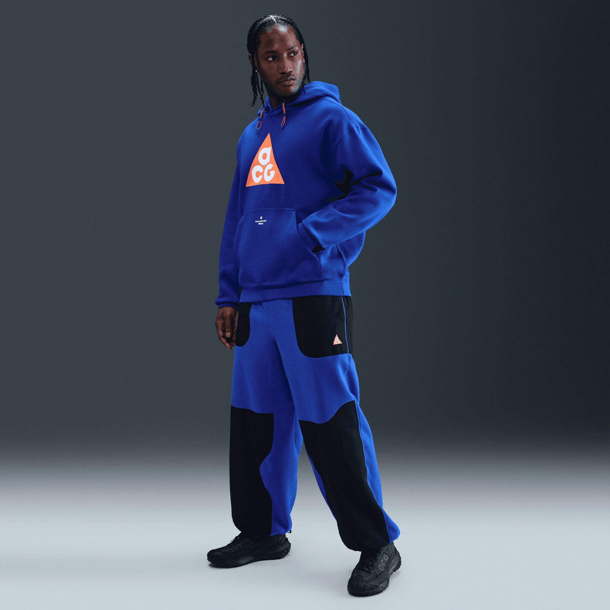 Nike Adult Inter Milan Hyper Blue 2025-26 ACG Graphic Fleece