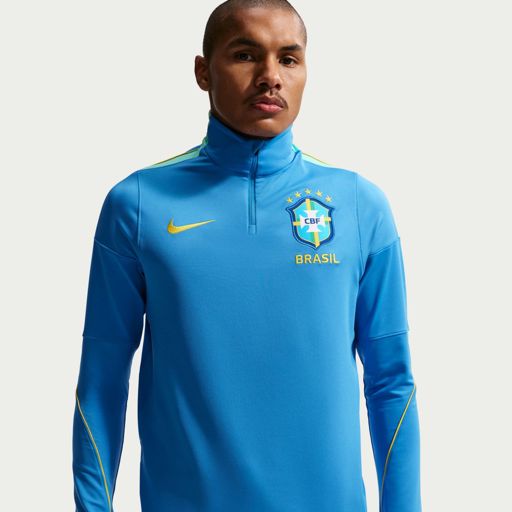 Nike Adult Brazil 2026 Home Drill Training Quarter-Zip | Dick's