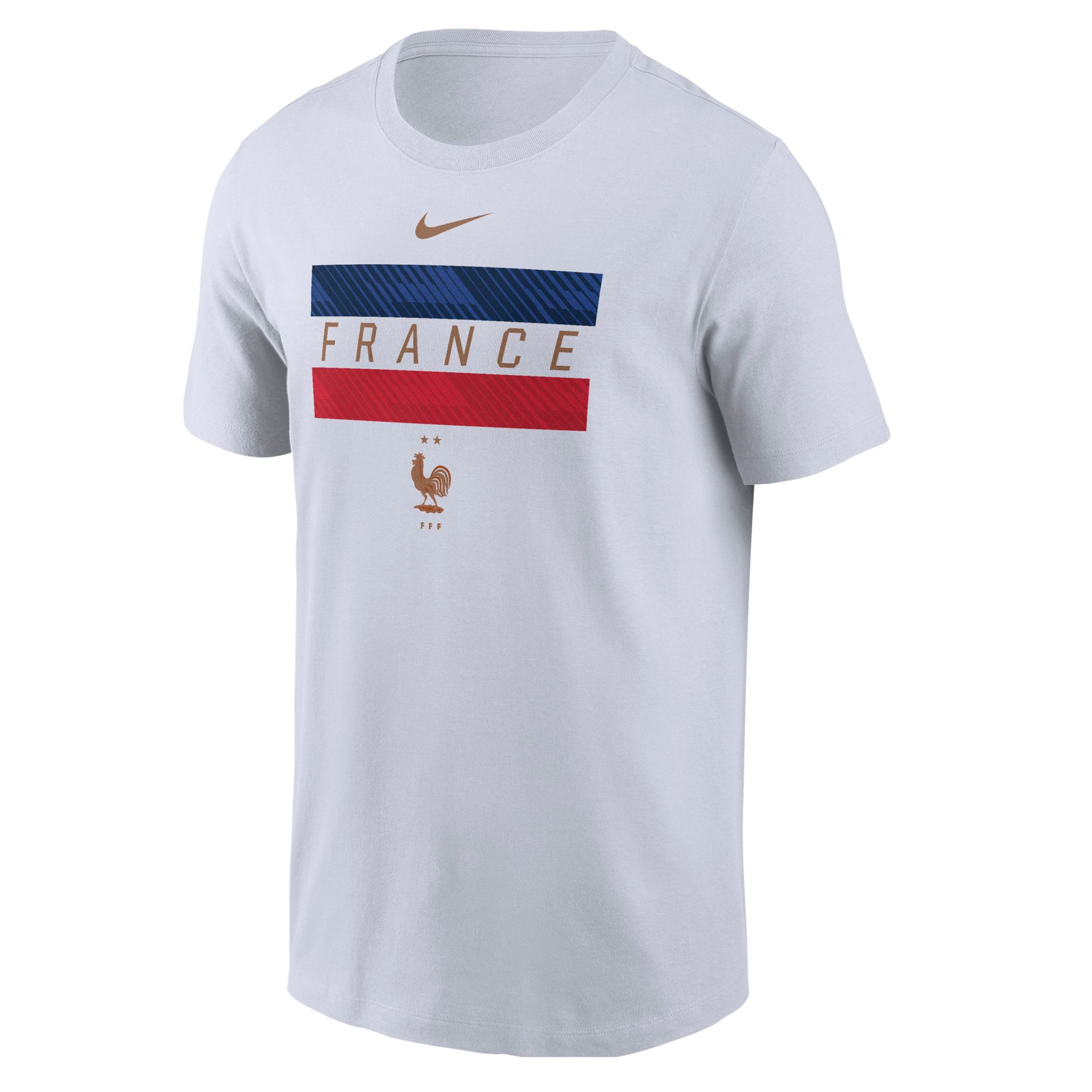 Nike Adult France White World Cup 2026 Wordmark Flag T-Shirt