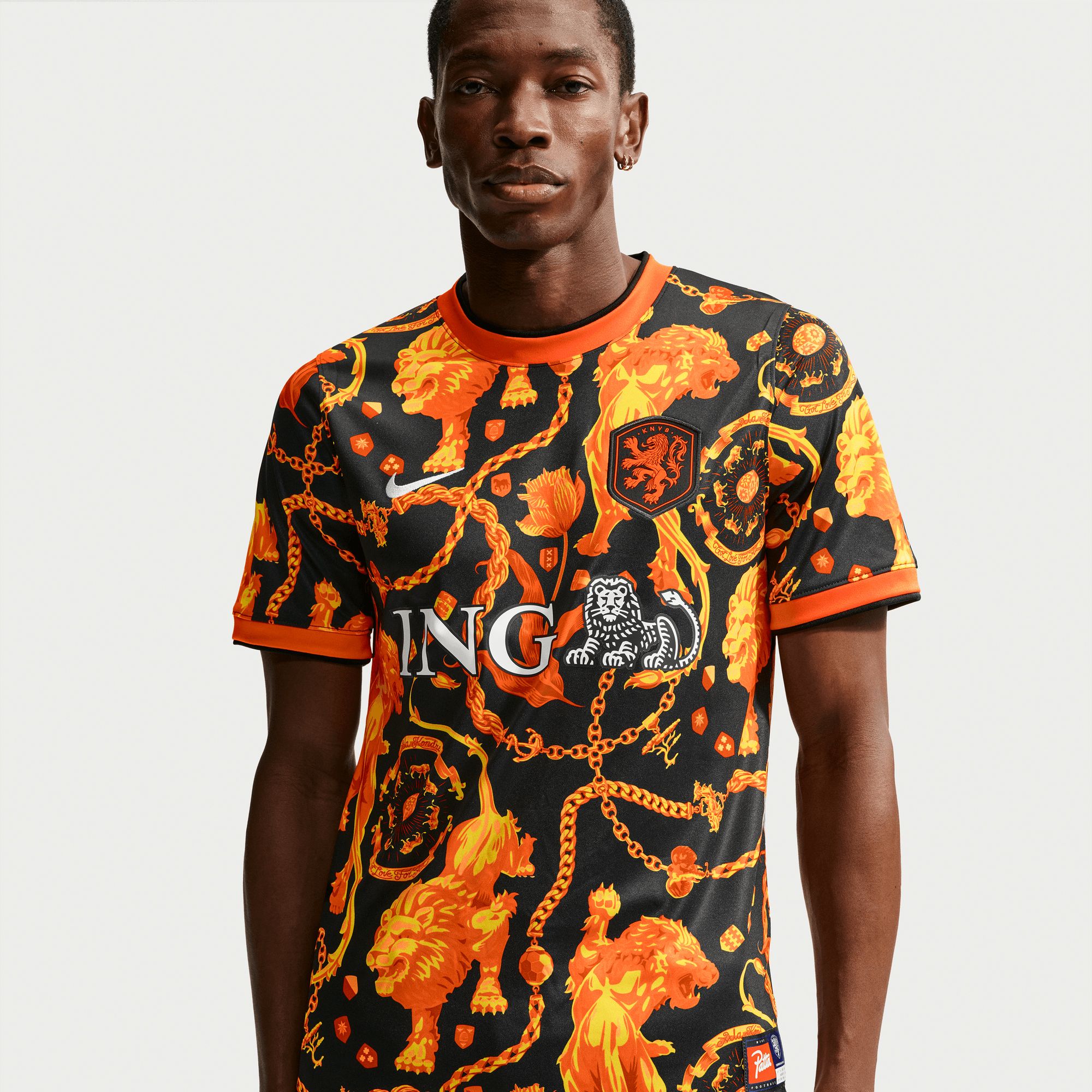 Nike X2 Adult Netherlands X Patta 2026 Home Prematch Jersey