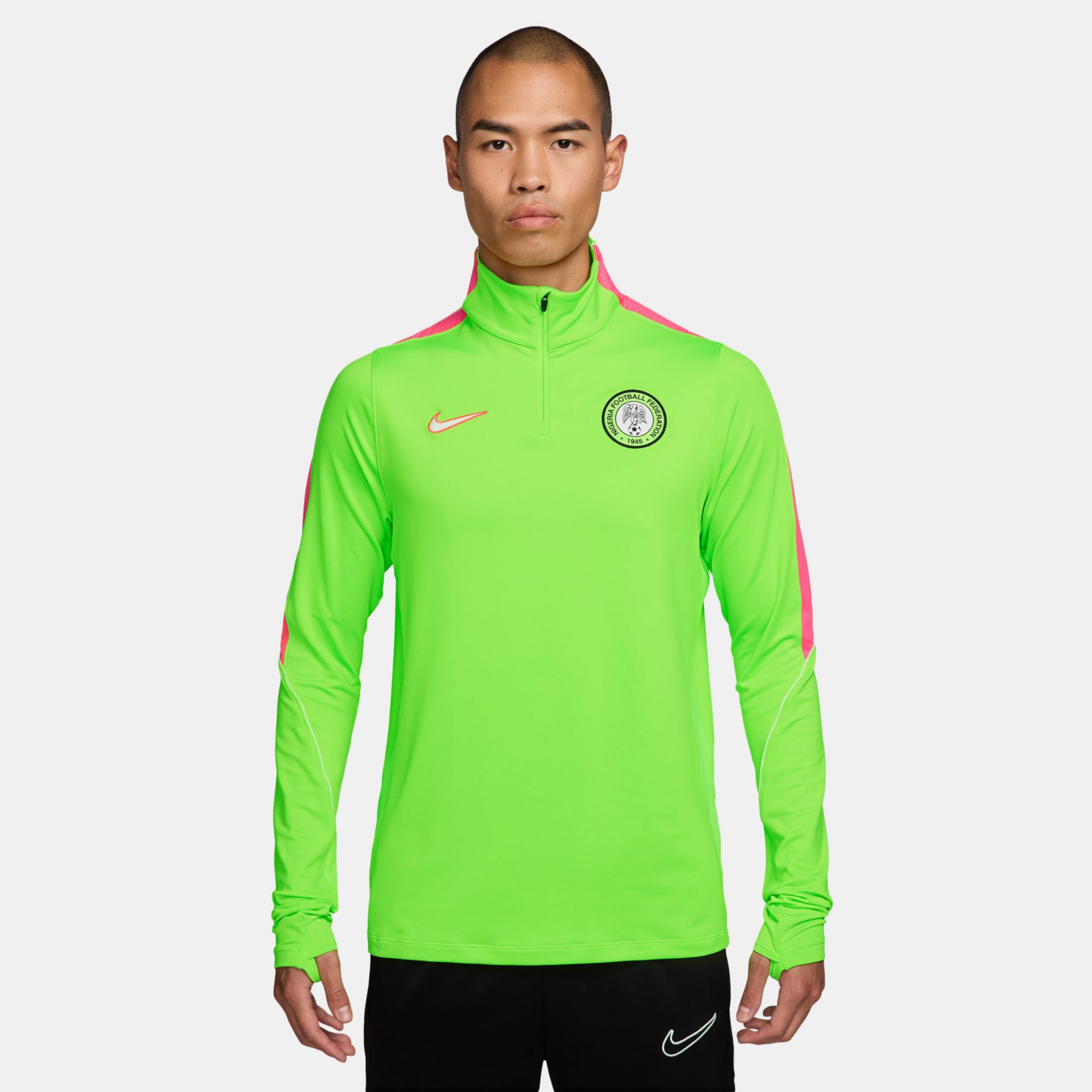 Nike Adult Nigeria 2026 Home Drill Training Quarter-Zip | Dick's