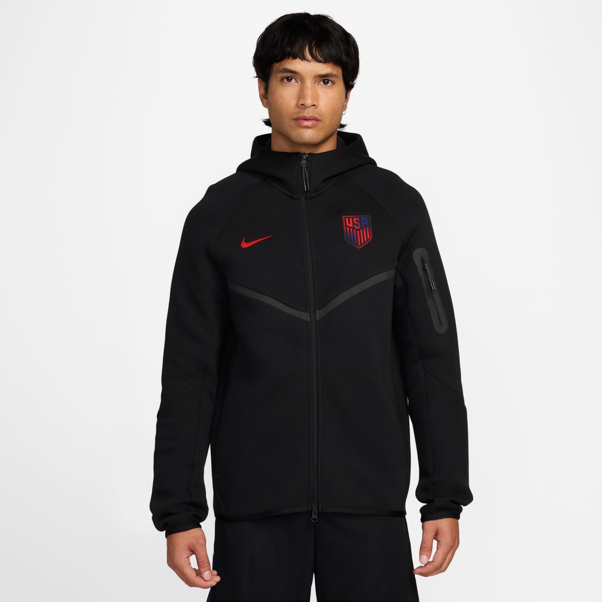 Nike Adult USMNT 2026 Home Tech Fleece Full-Zip Hoodie | Dick's