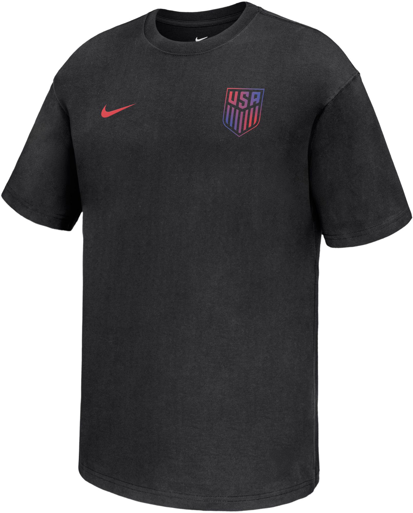 Nike Adult USMNT Team Crest Max 90 Black T-Shirt | Dick's Sporting