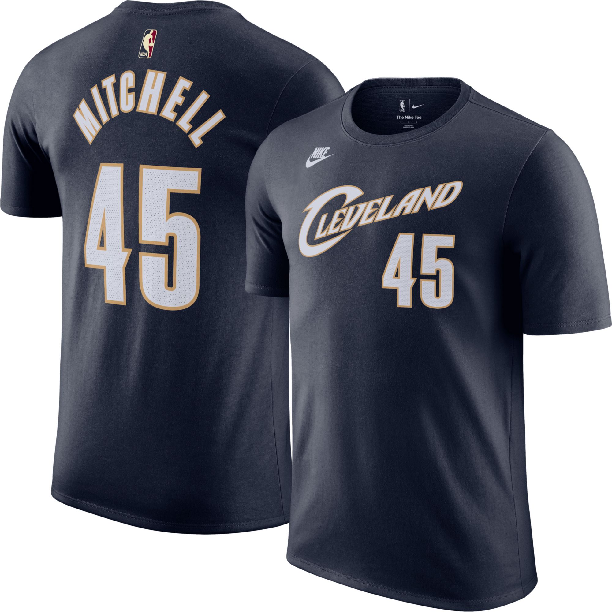 Nike Adult Cleveland Cavaliers Donovan Mitchell #45 Hardwood