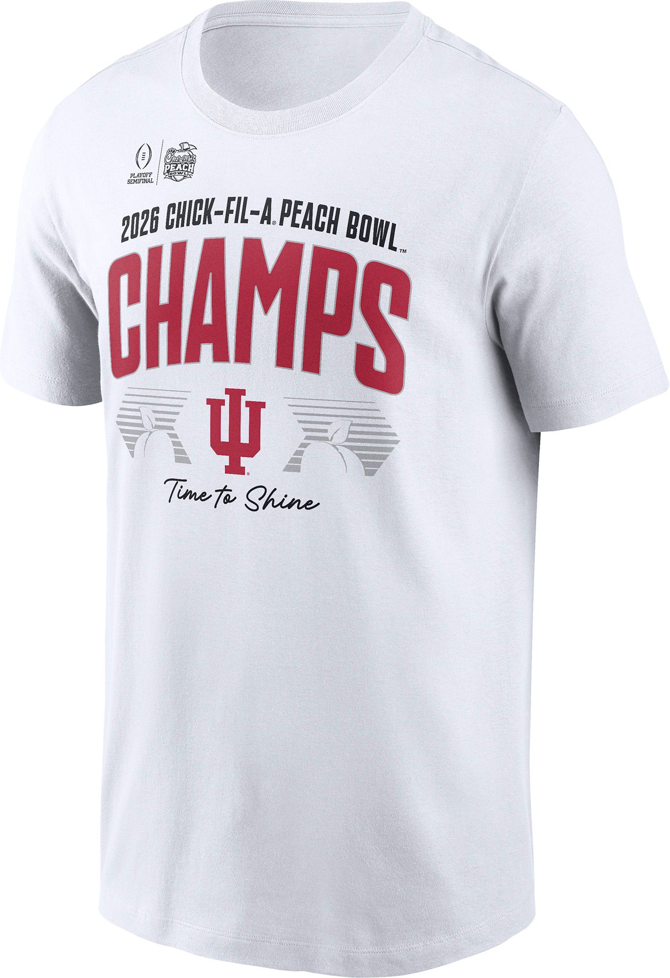 NCAA Adult 2026 Peach Bowl Champions Indiana Hoosiers Locker Room