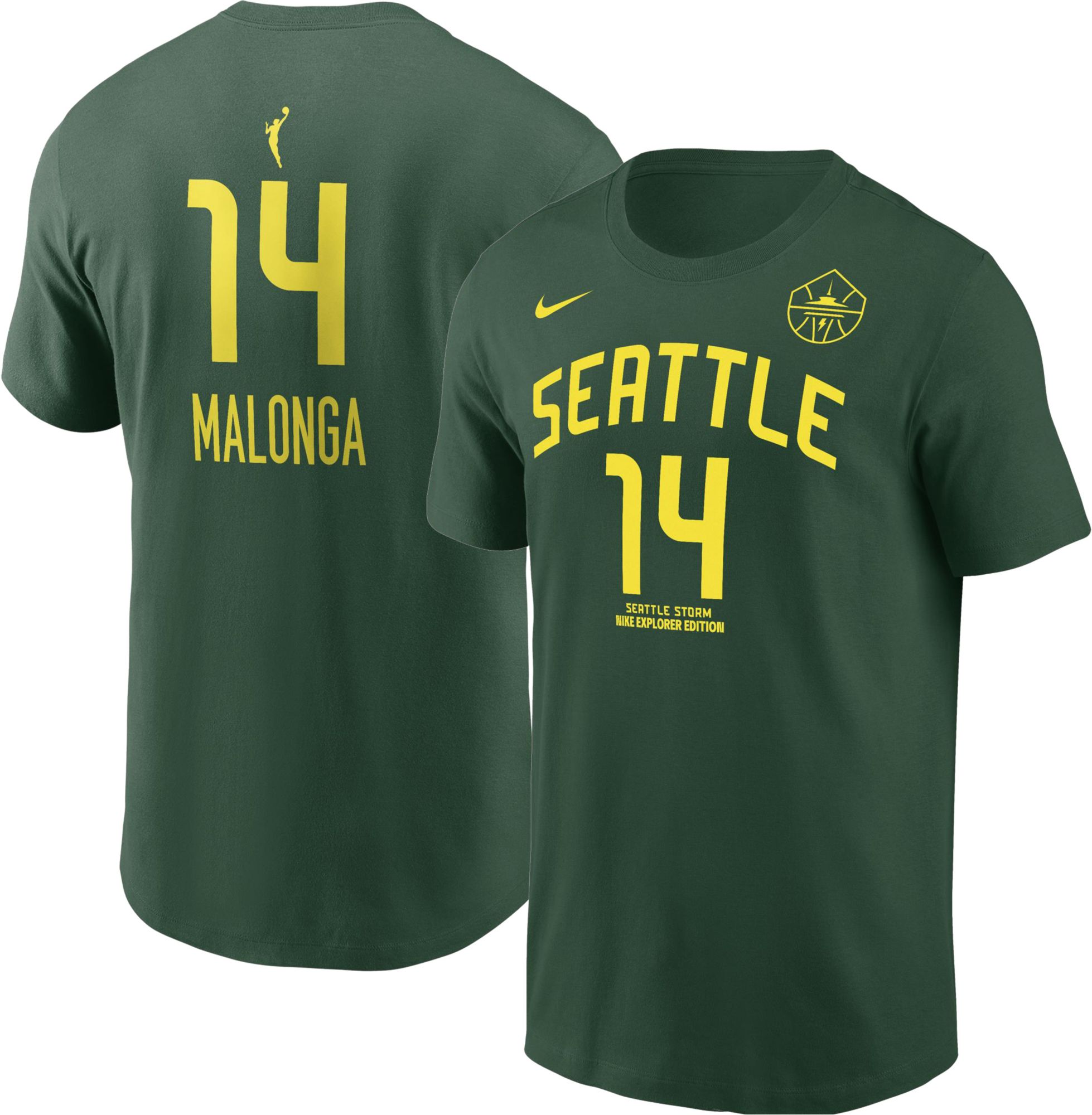 Nike Adult Seattle Storm Dominique Malonga #14 Explorer T-Shirt