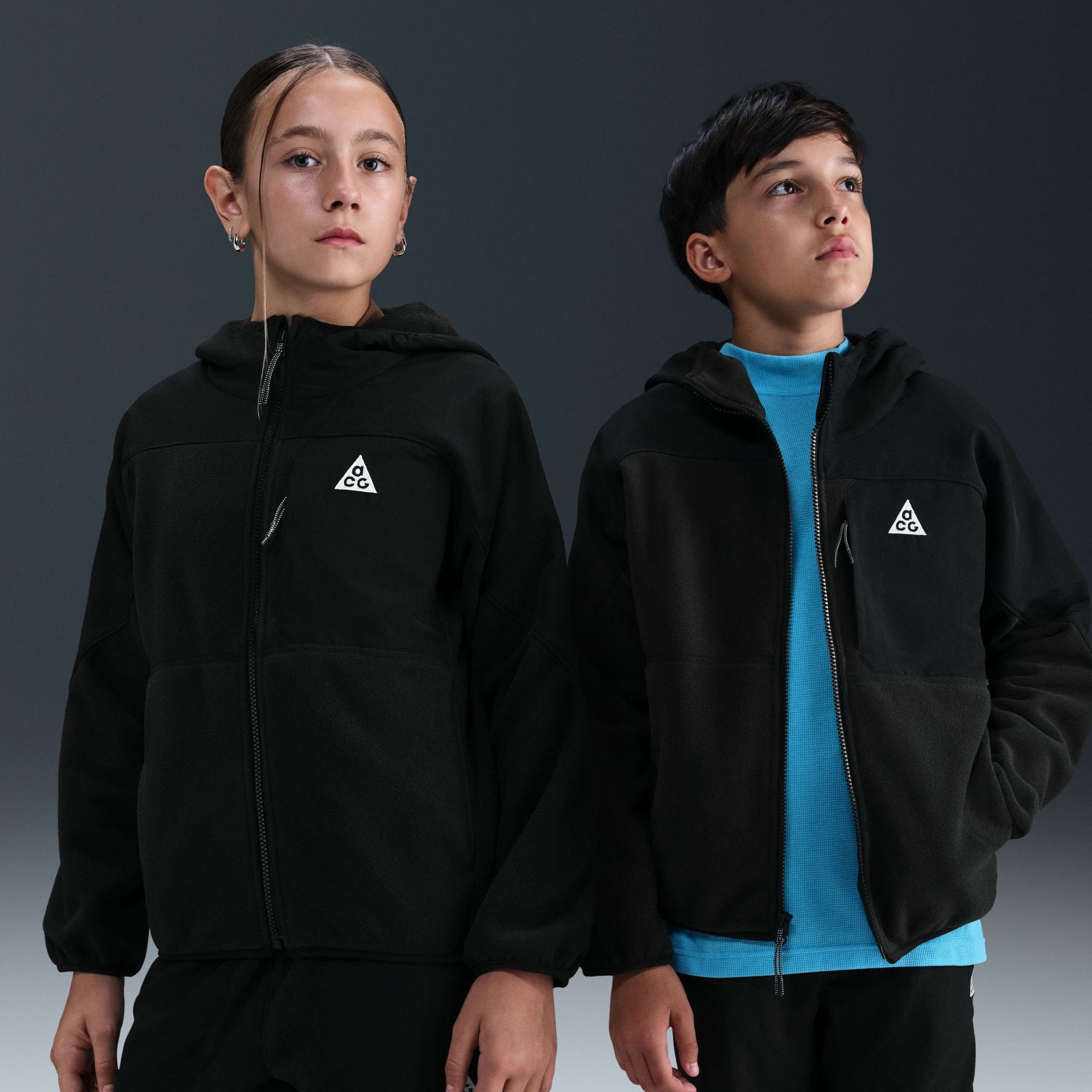 Nike Kids' ACG Wolf Tree Polartec Full-Zip Hoodie | Dick's