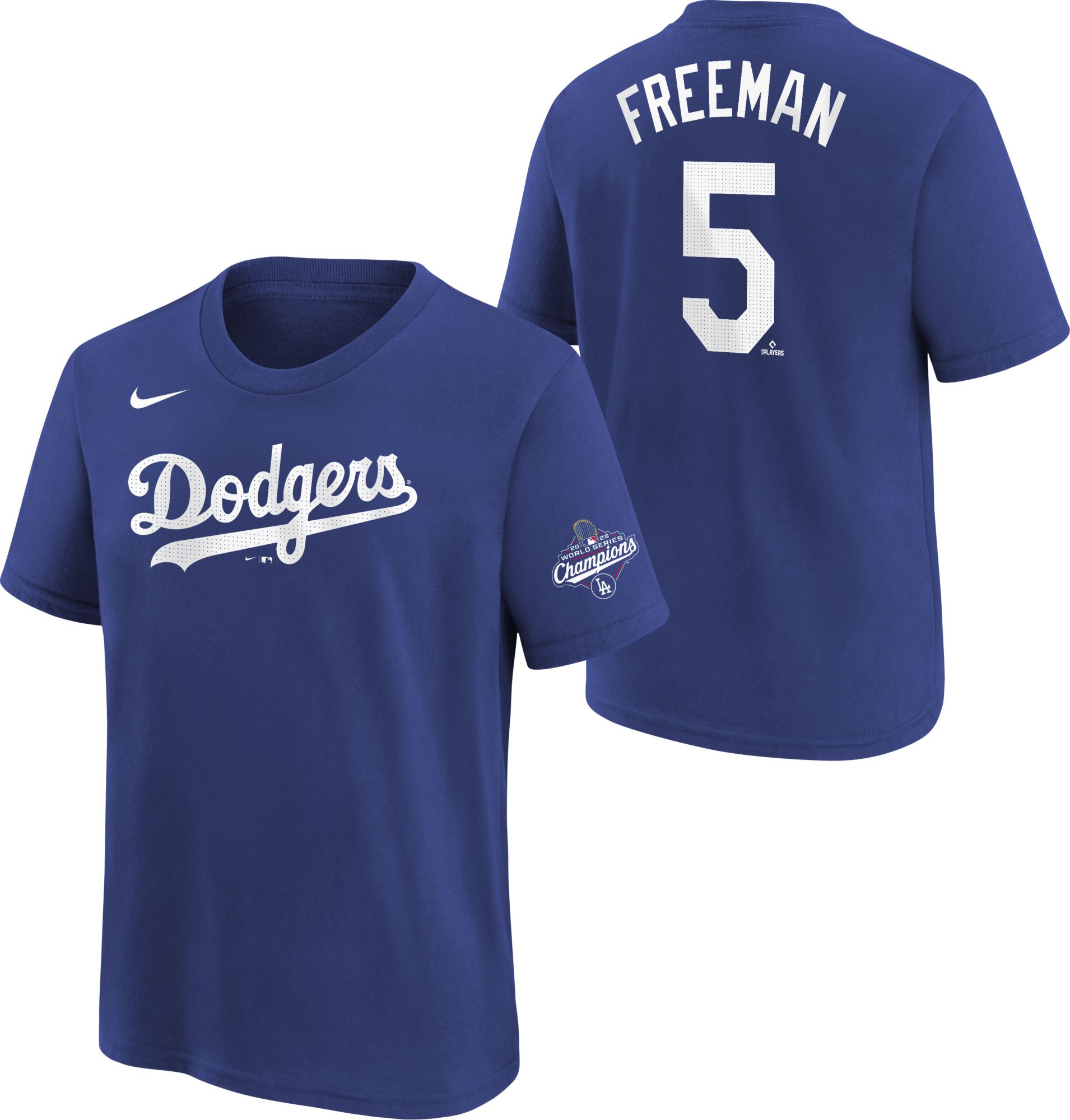 Nike Youth Los Angeles Dodgers Freddie Freeman #5 2025 World