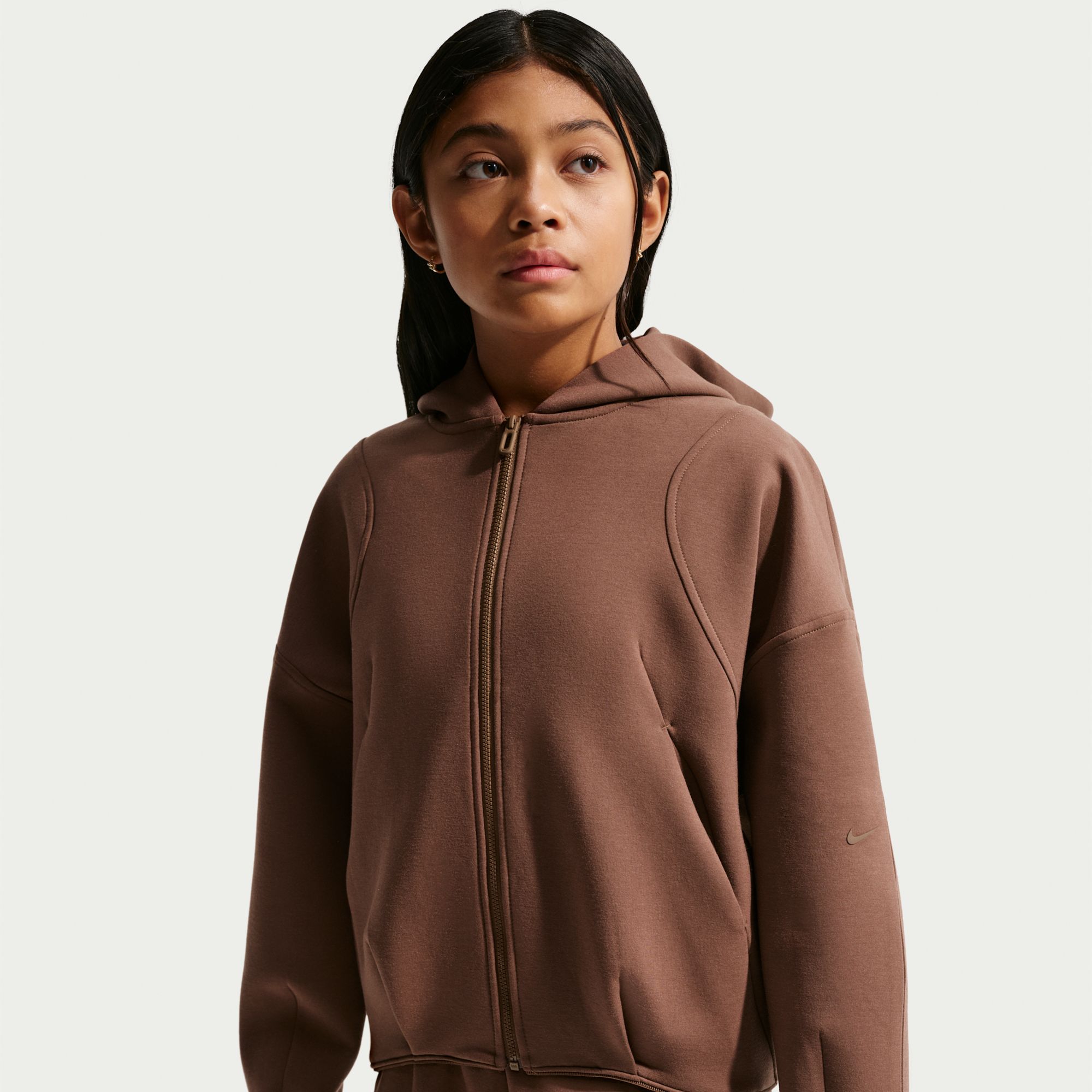 Nike Girls' MAVN Therma-FIT Knit Full-Zip Hoodie | Dick's Sporting
