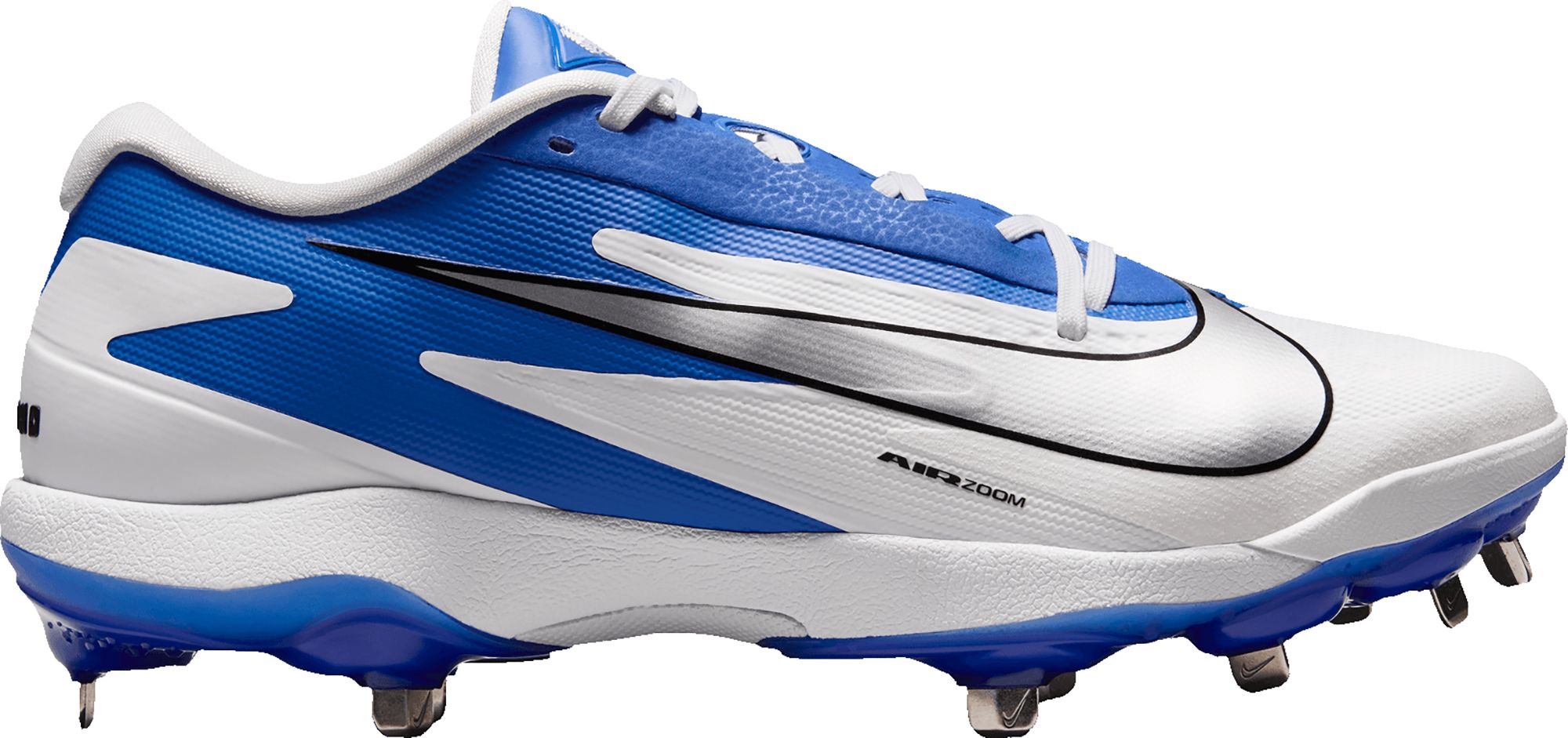Adidas  Diamond King 9 Meta Blue/Black Baseball Metal Cleats Size 12 NEW Kids main image 2