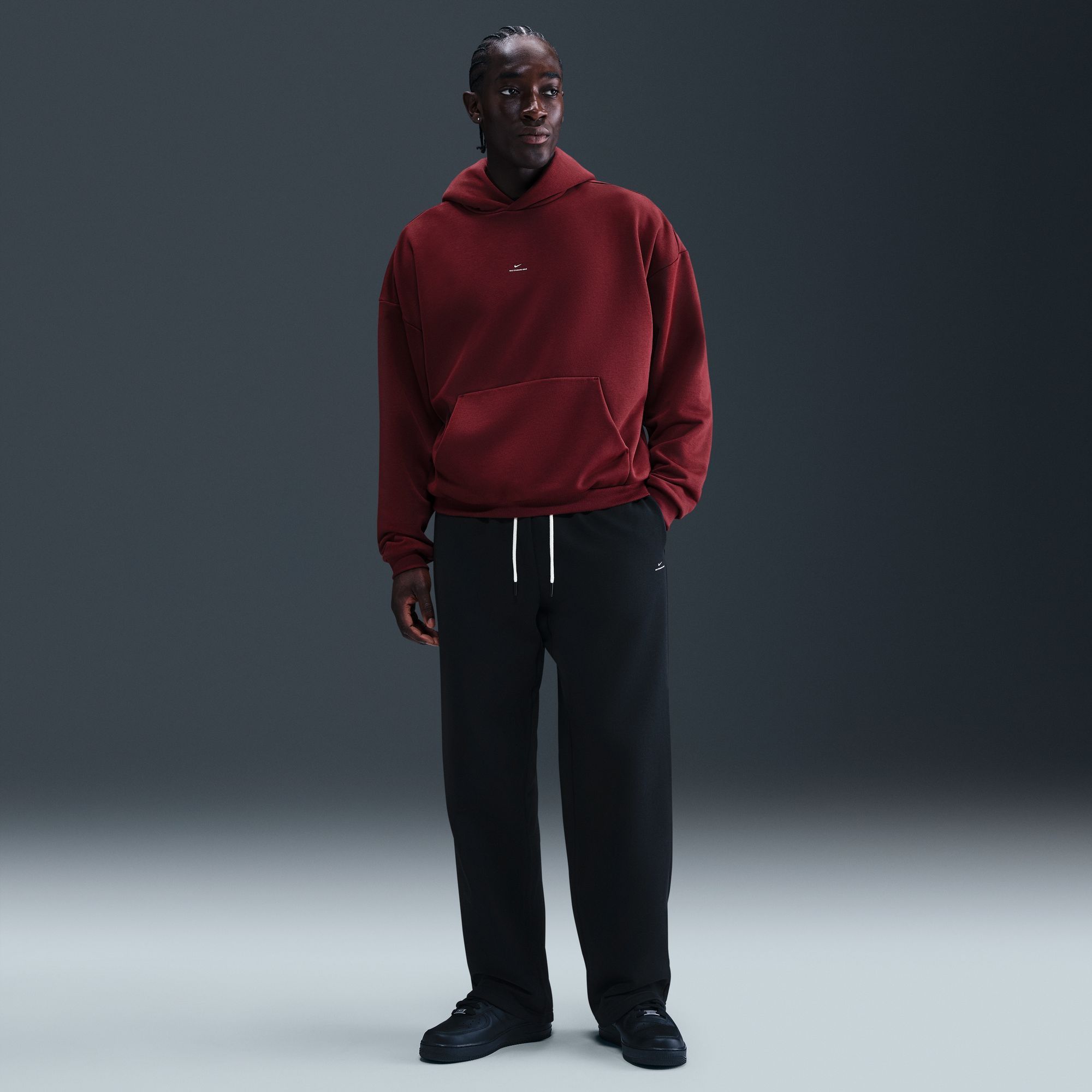 Nike Men's Therma-FIT Standard Issue Brushed Open Hem Pants