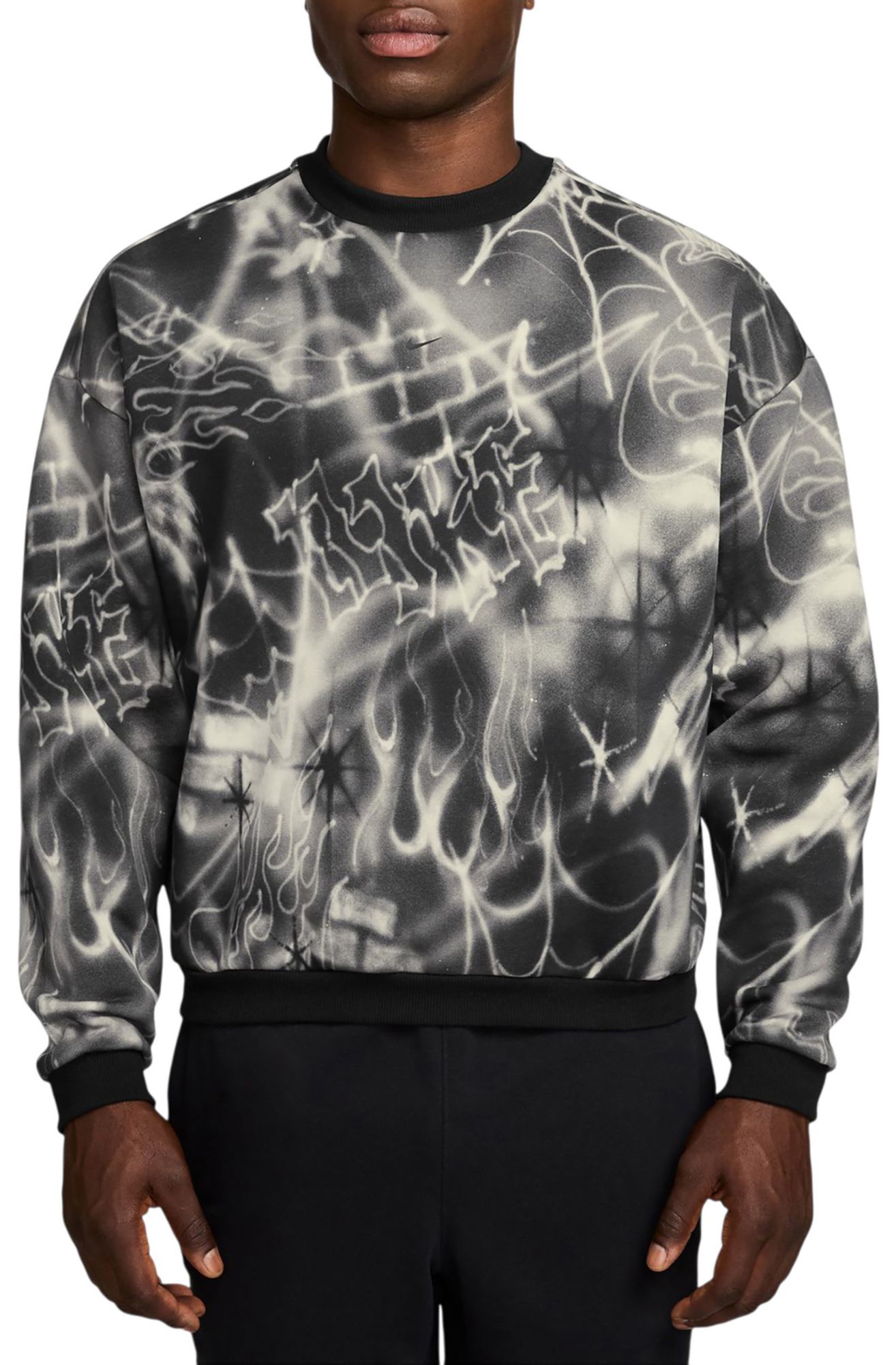 Nike Men's Therma-FIT Standard Issue Brushed Allover Print